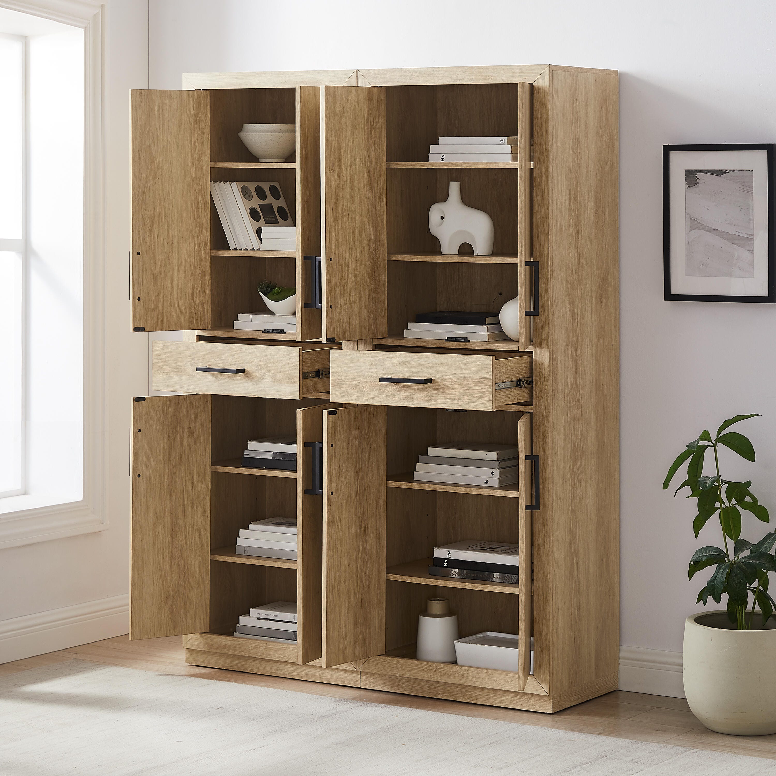 Crosley Furniture Isla 2-Piece Pantry Set, , large