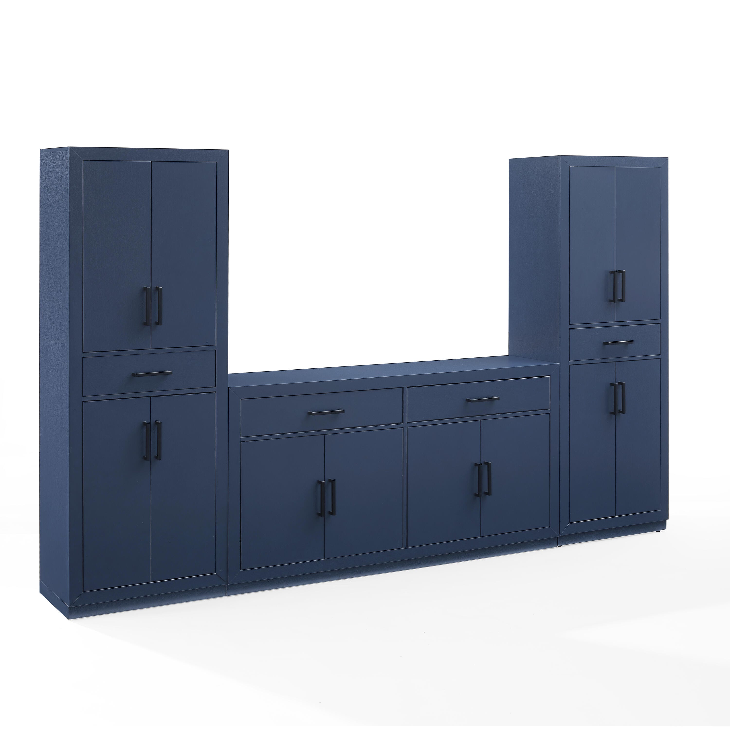 Crosley Furniture Isla 3-Piece Sideboard And Pantry Set, , large