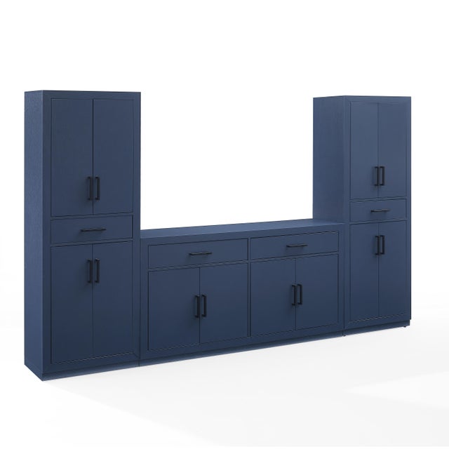 Crosley Furniture Isla 3-Piece Sideboard And Pantry Set