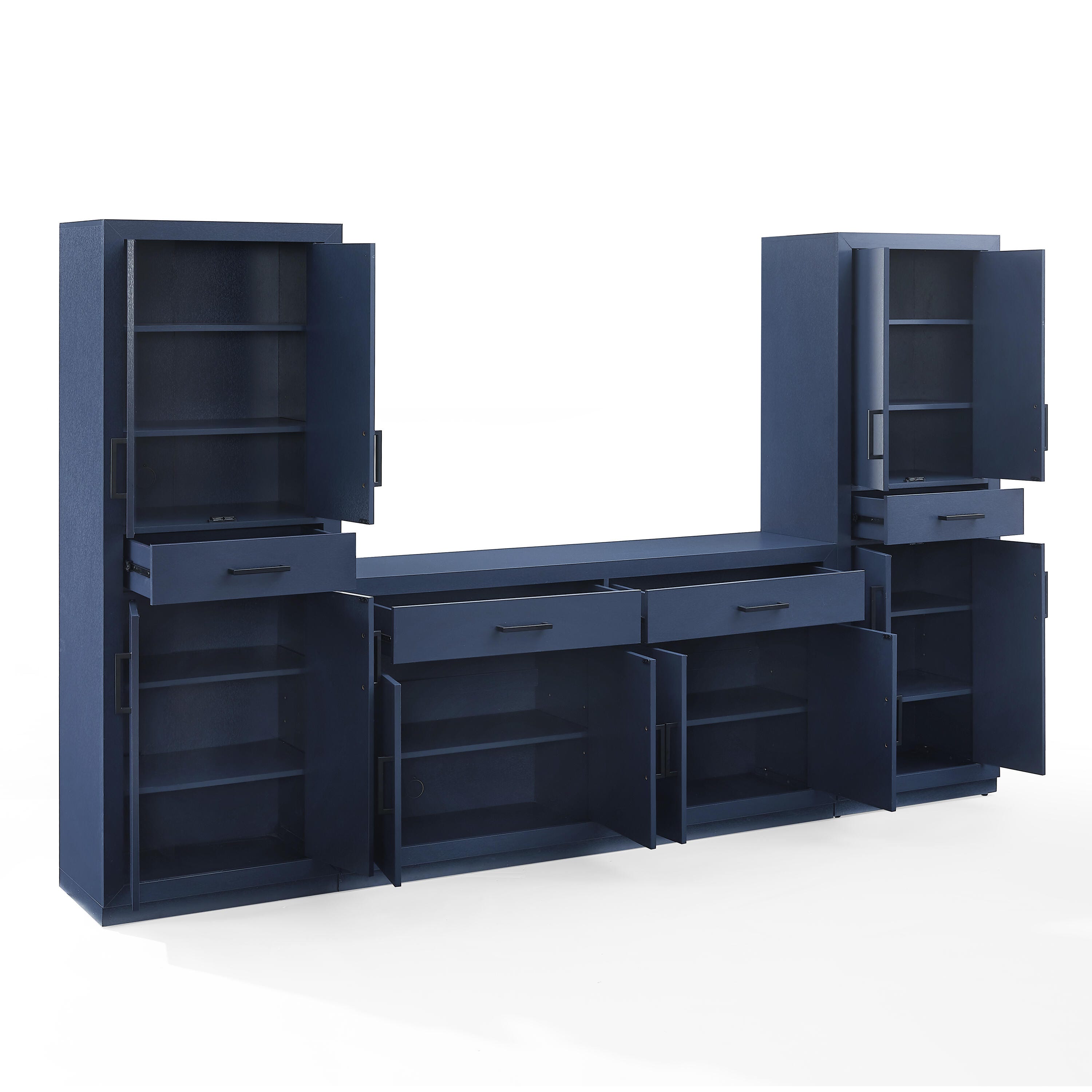 Crosley Furniture Isla 3-Piece Sideboard And Pantry Set | Ashley
