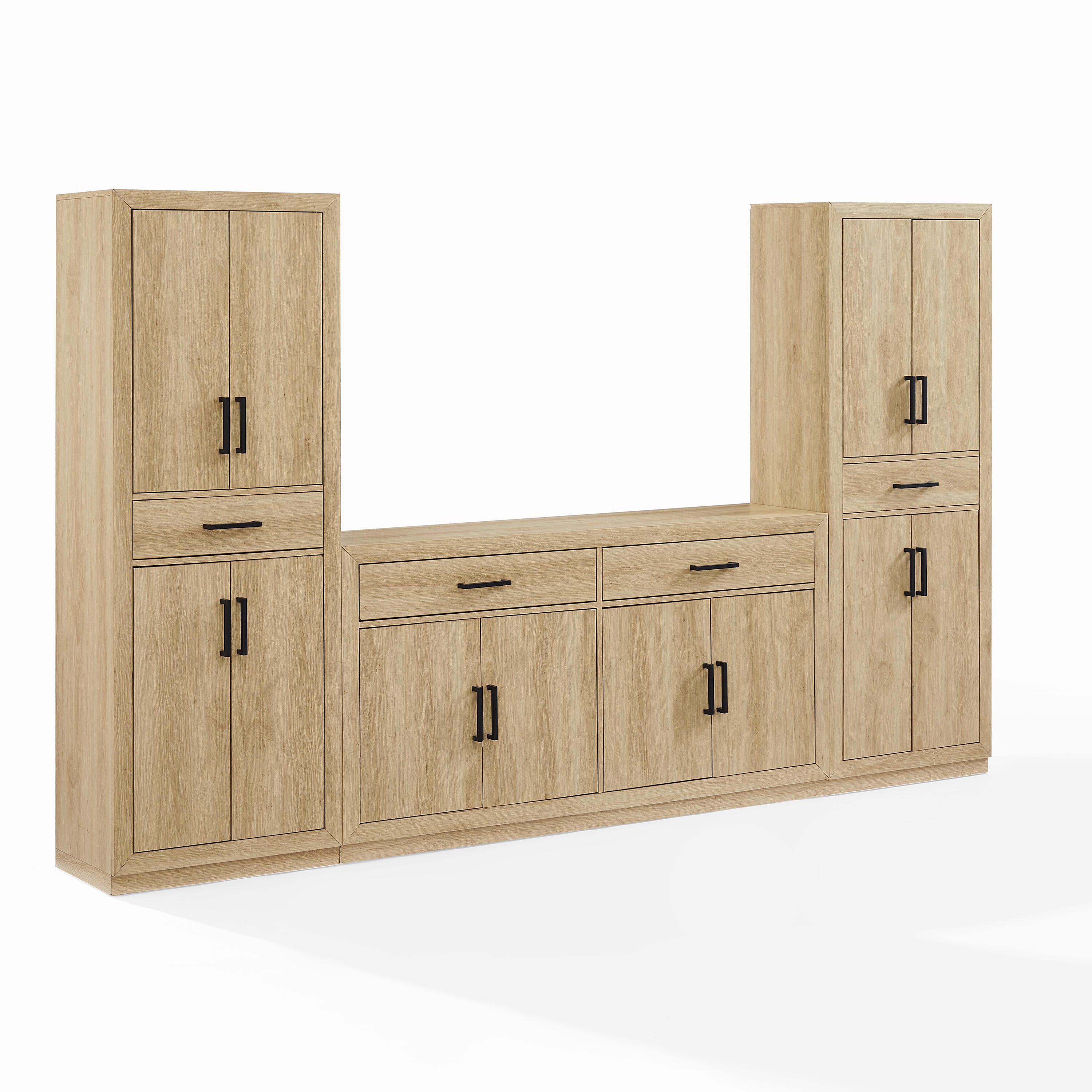Crosley Furniture Isla 3-Piece Sideboard And Pantry Set, , large
