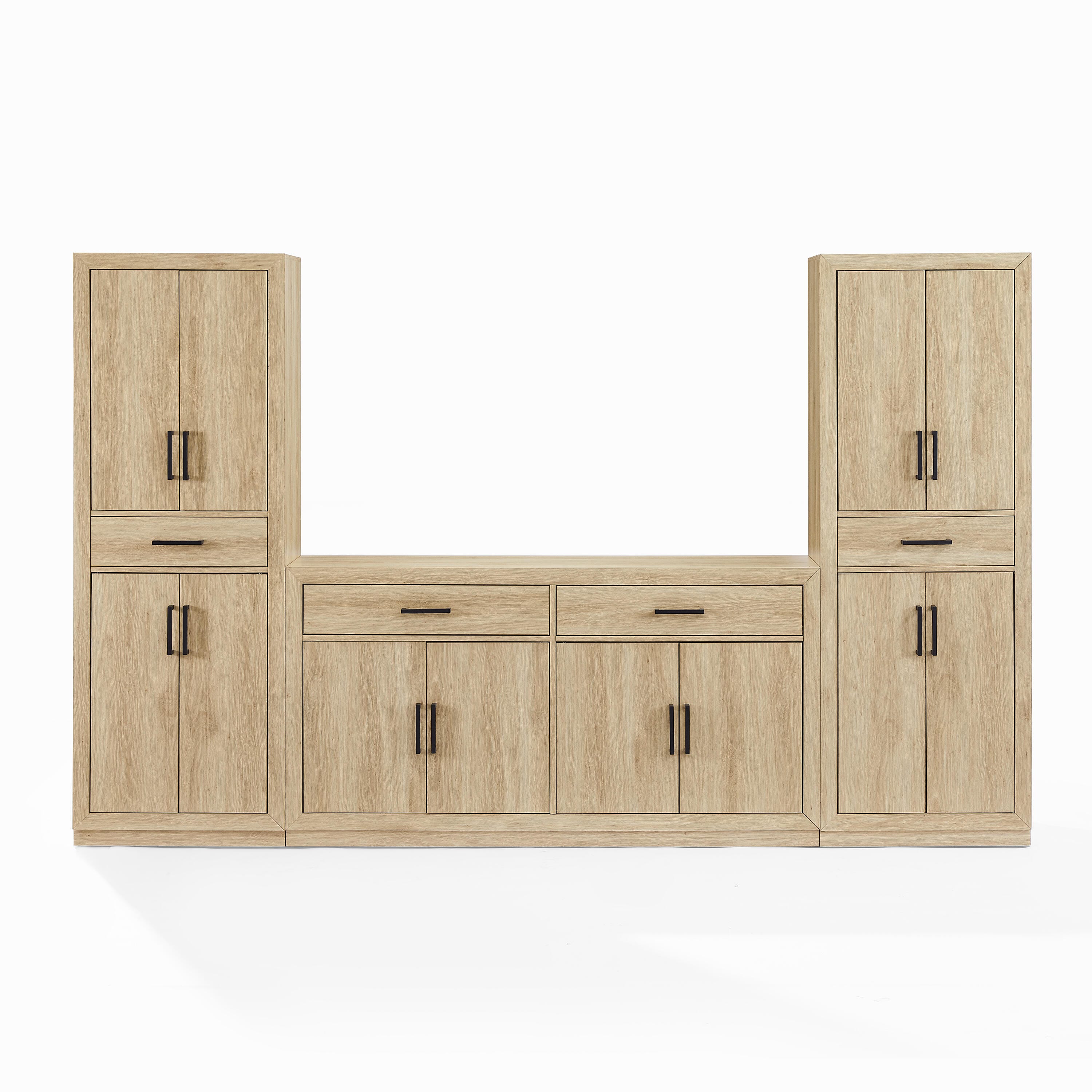 Crosley Furniture Isla 3-Piece Sideboard And Pantry Set, , large