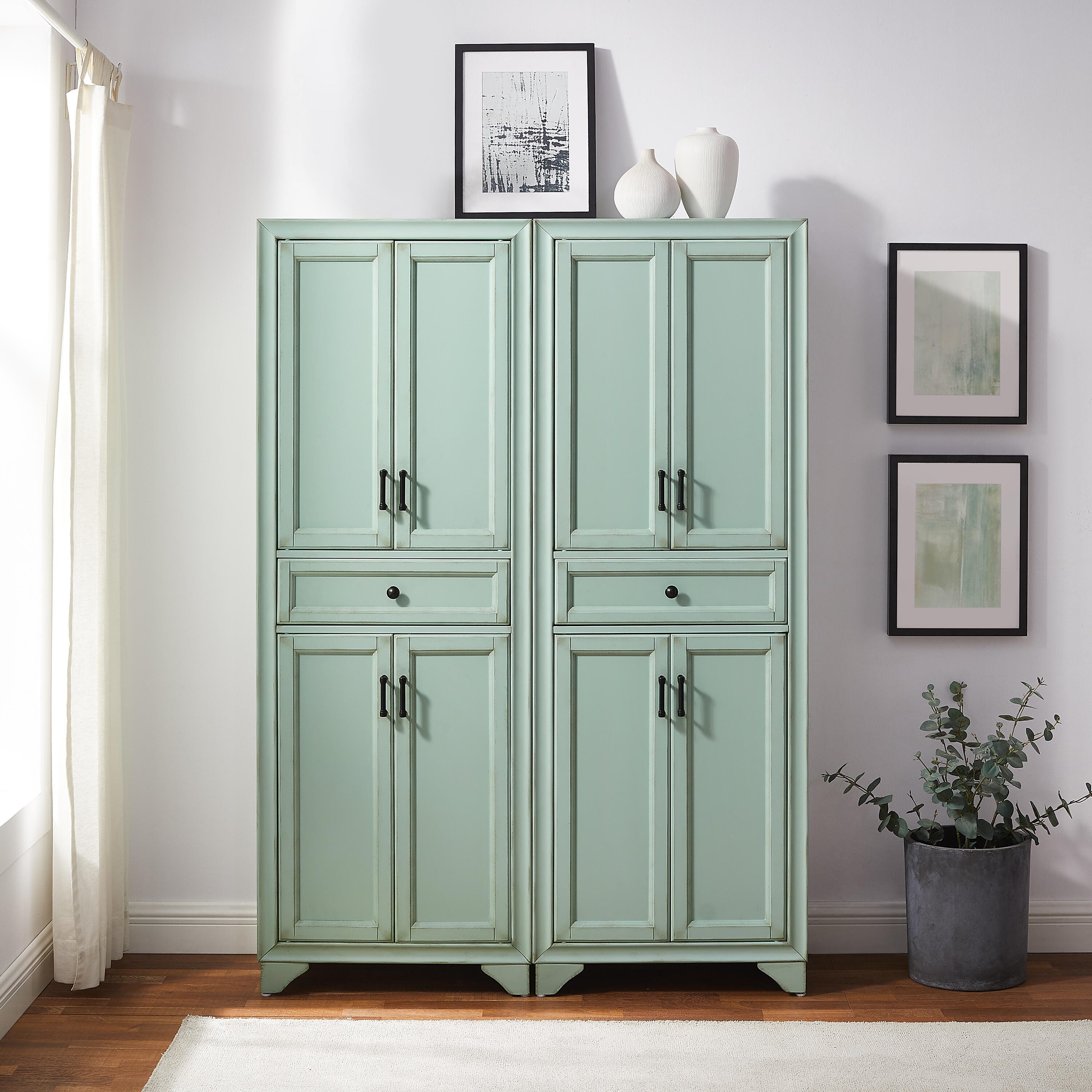 Crosley Furniture Tara 2-Piece Pantry Set, , large