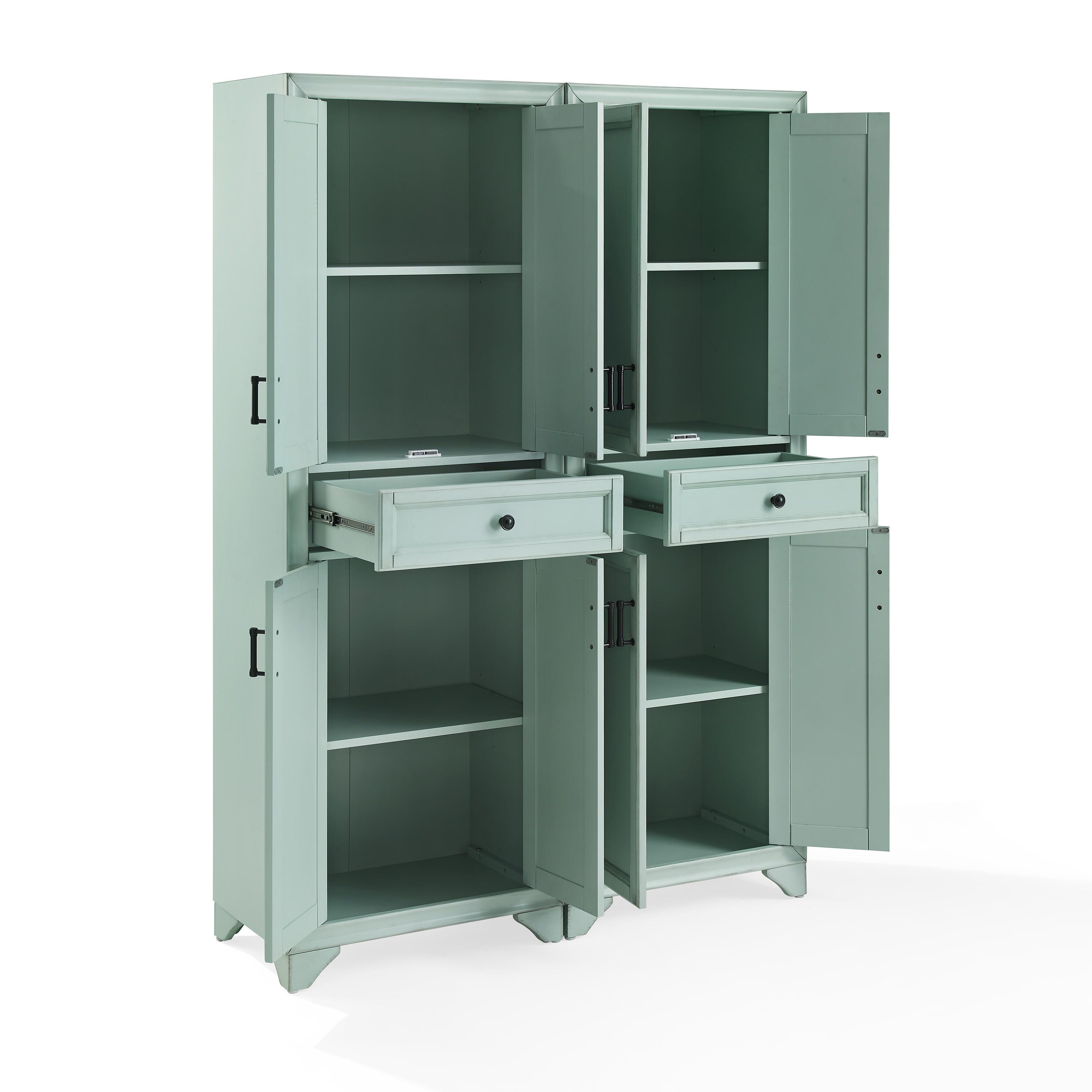 Crosley Furniture Tara 2-Piece Pantry Set, , large