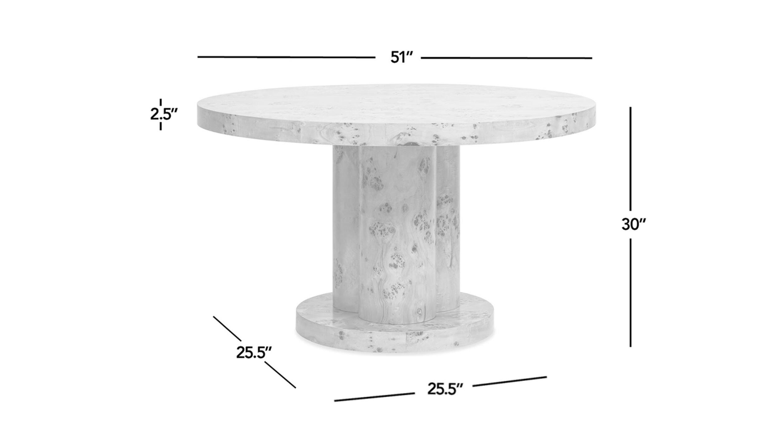 Jennifer Taylor Home Nebula Dining Table, , large