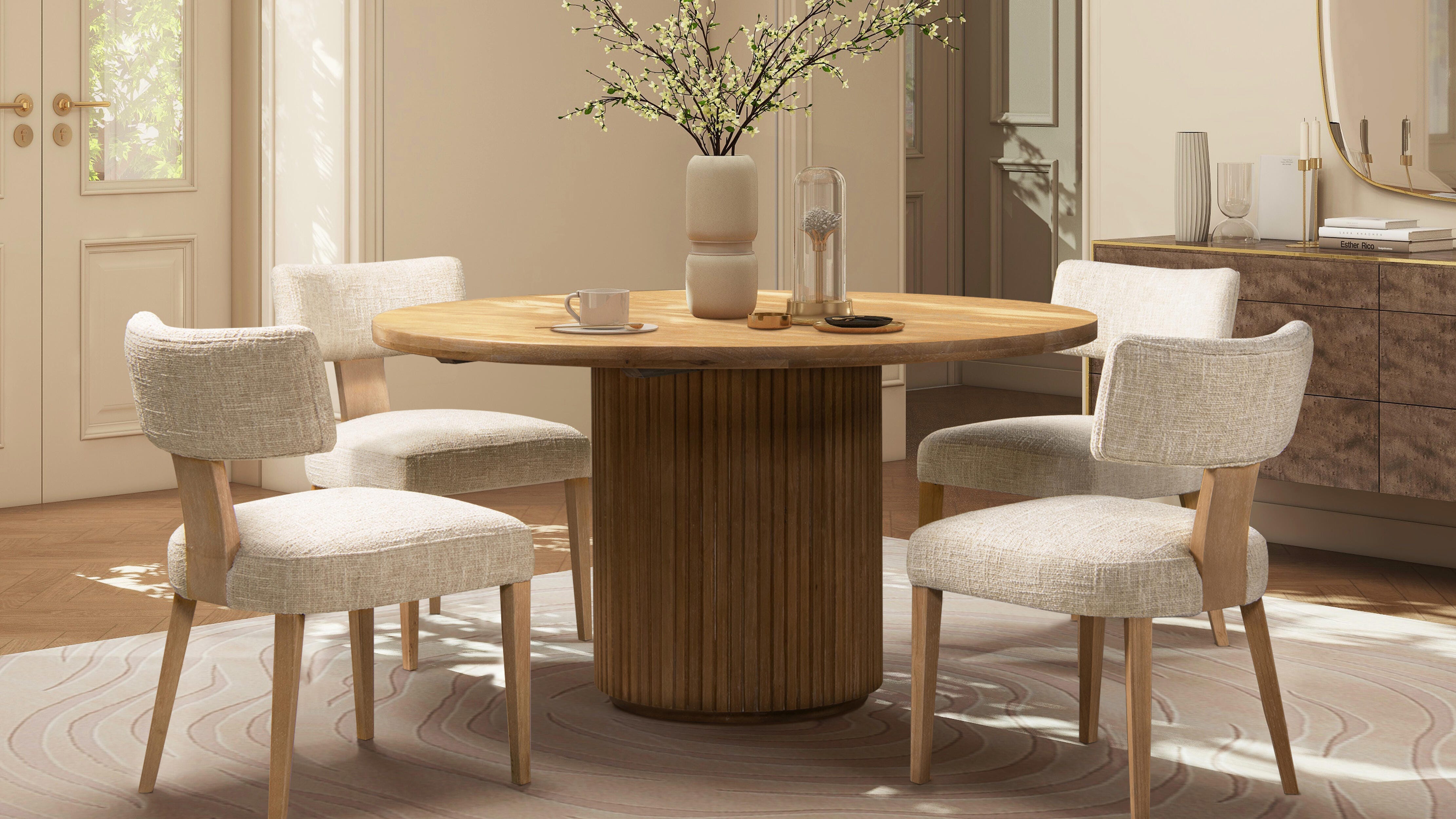 Jennifer Taylor Home Charlotte Dining Table, , large