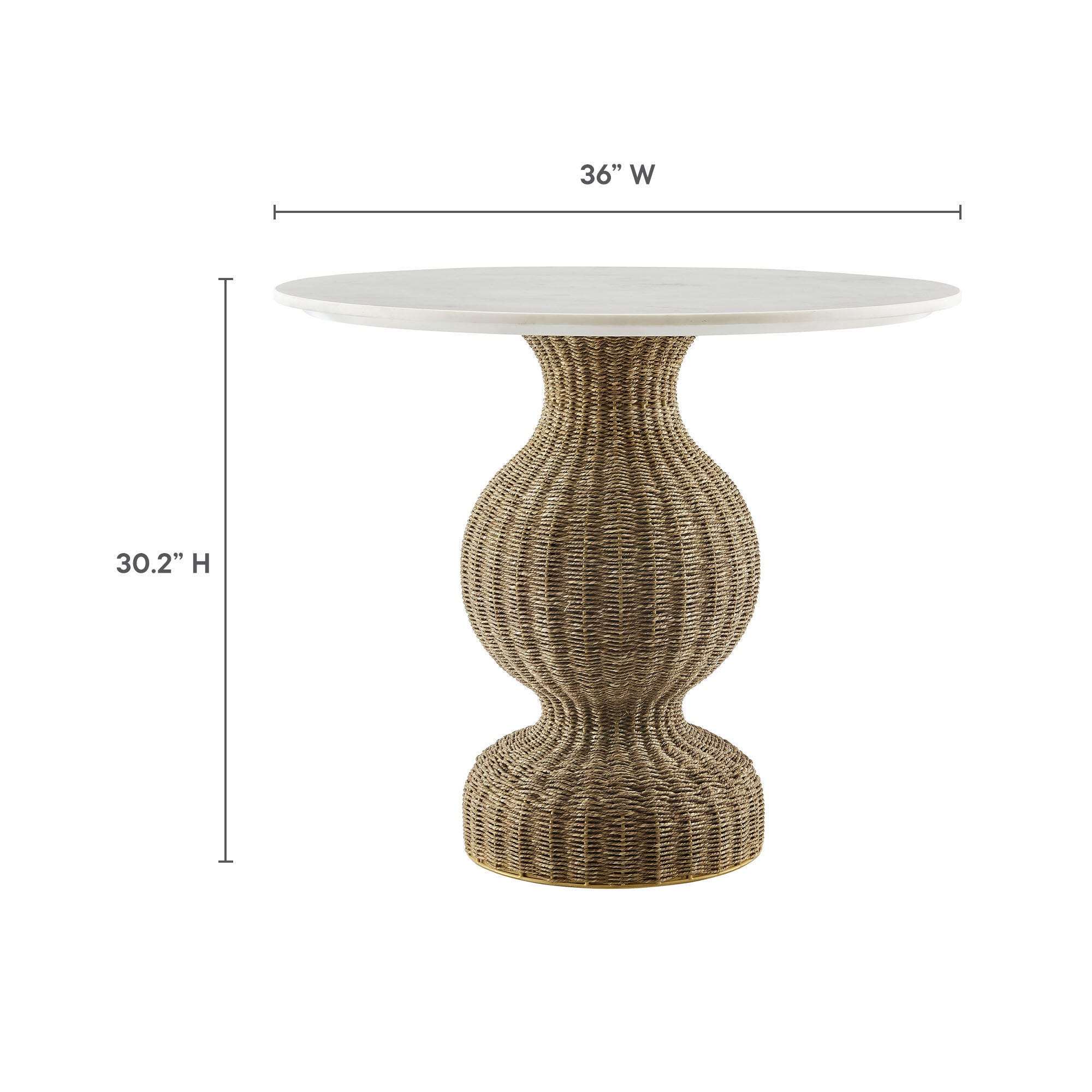 Modway Zale Dining Table, , large
