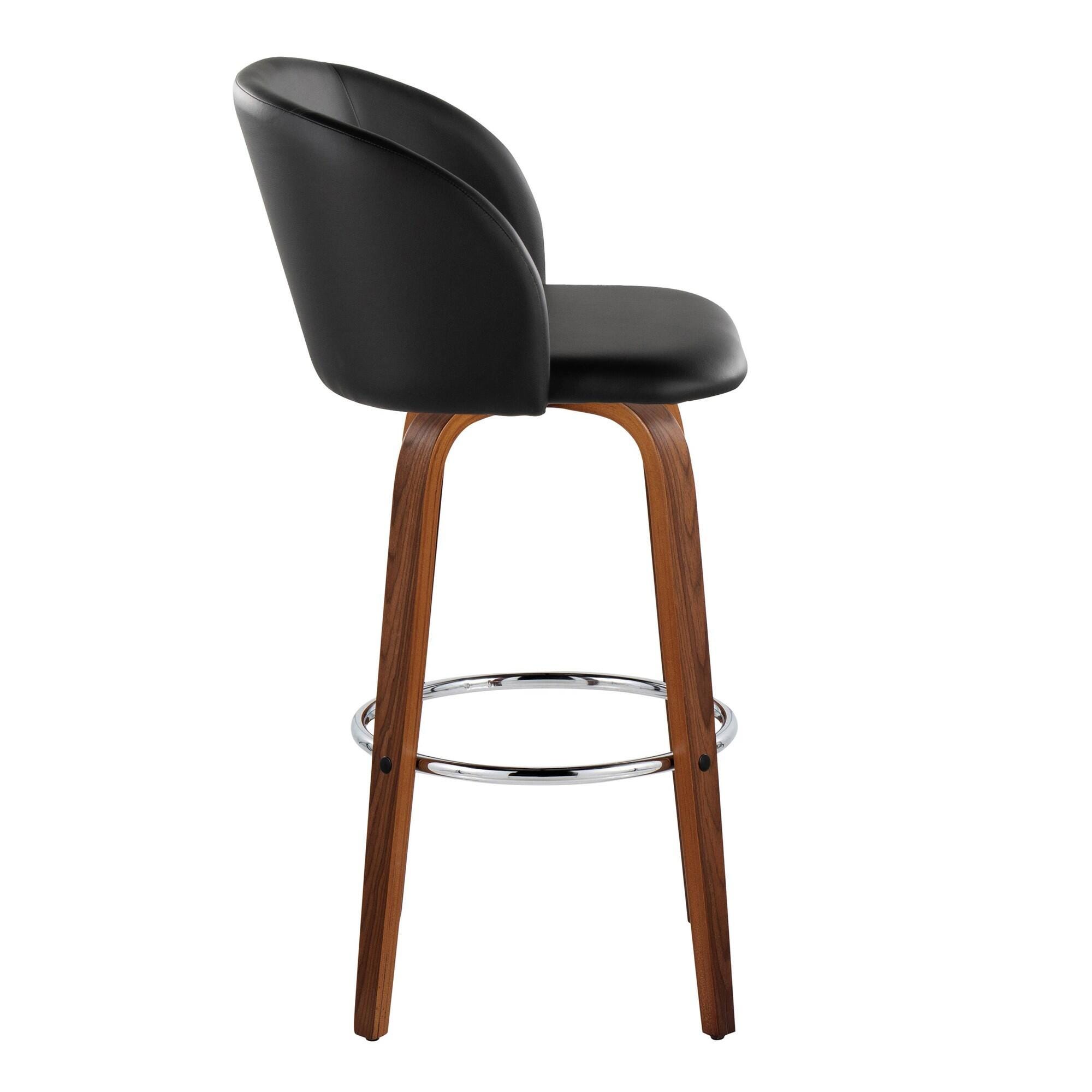 LumiSource Fran Bar Height Bar Stool (Set of 2), , large