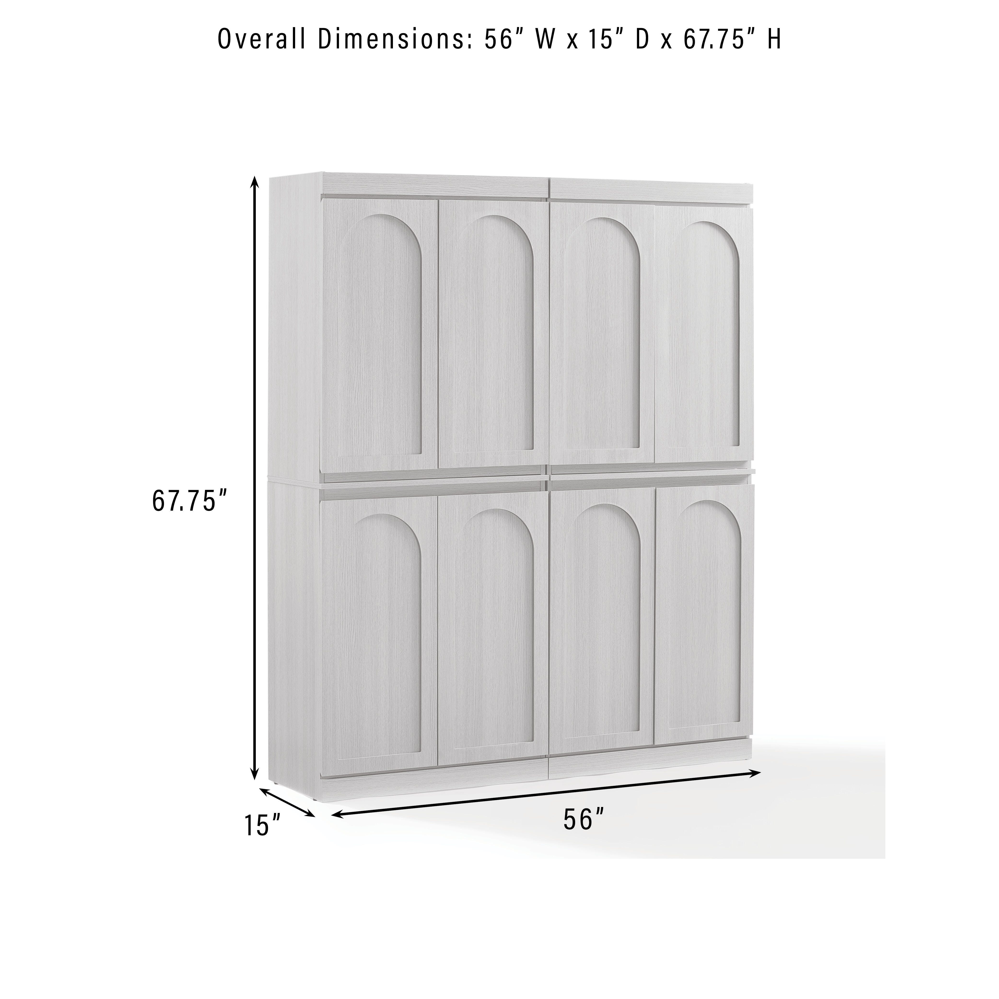 Crosley Furniture Marco 2-Piece Pantry Set, , large