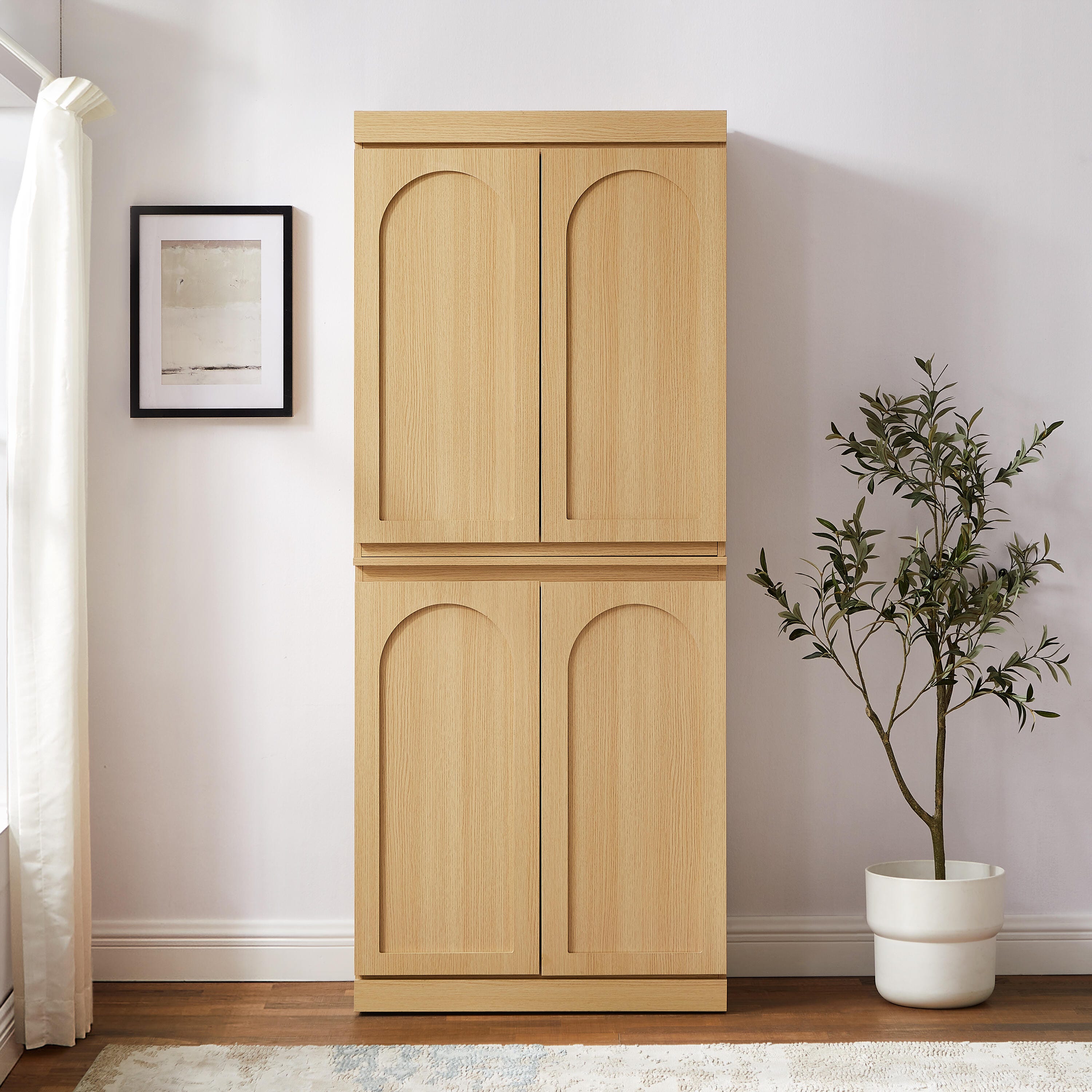 Crosley Furniture Kitchen Pantry Storage Cabinet | Ashley