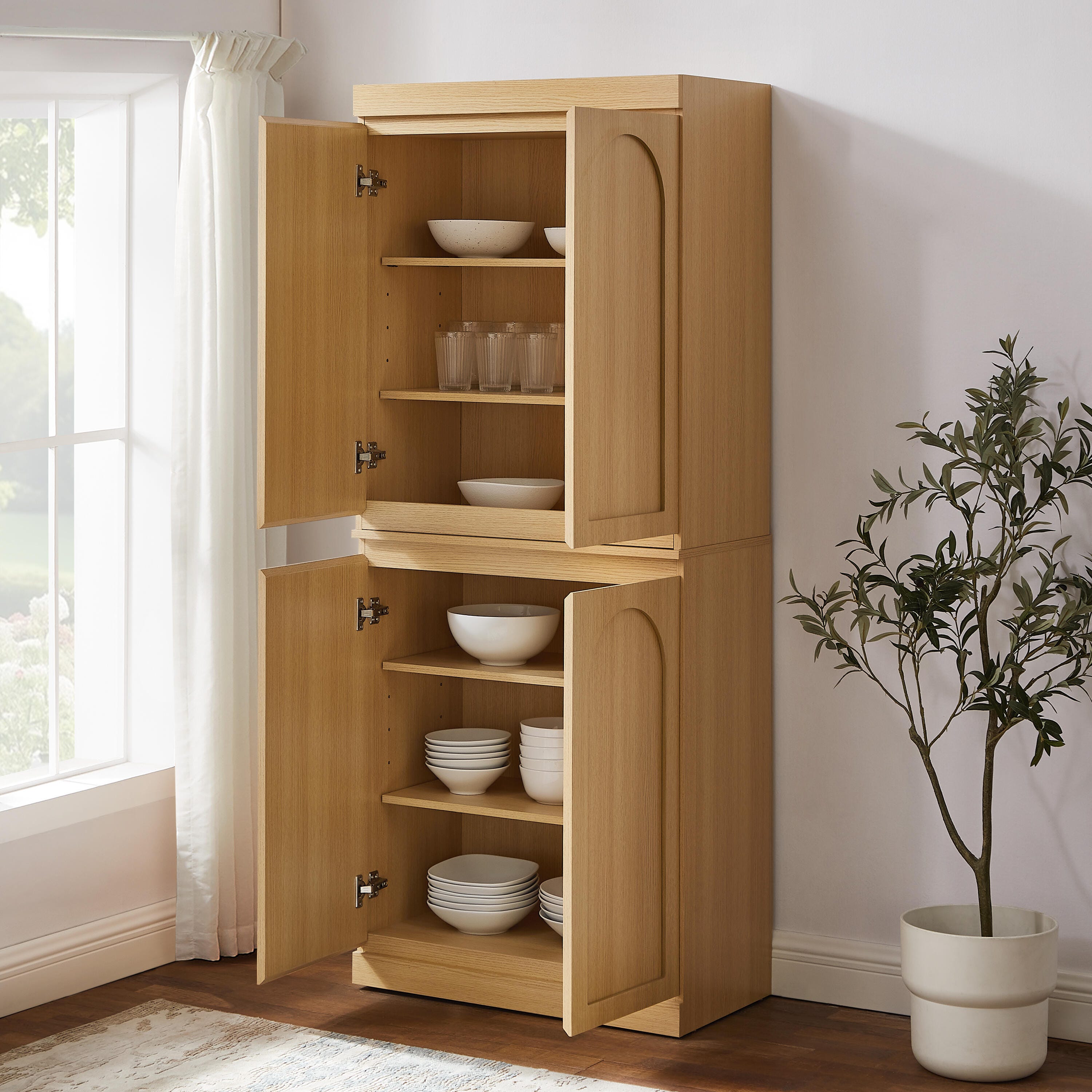 Crosley Furniture Kitchen Pantry Storage Cabinet, , large
