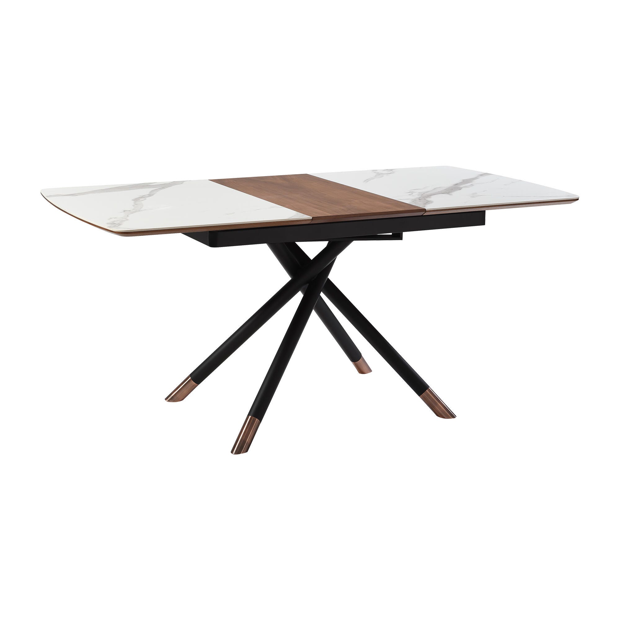 Armen Living Alora Extendable Dining Table, , large