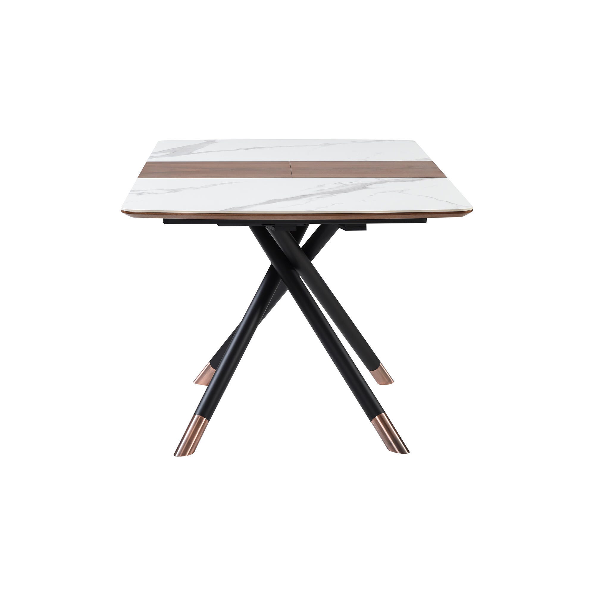 Armen Living Alora Extendable Dining Table, , large