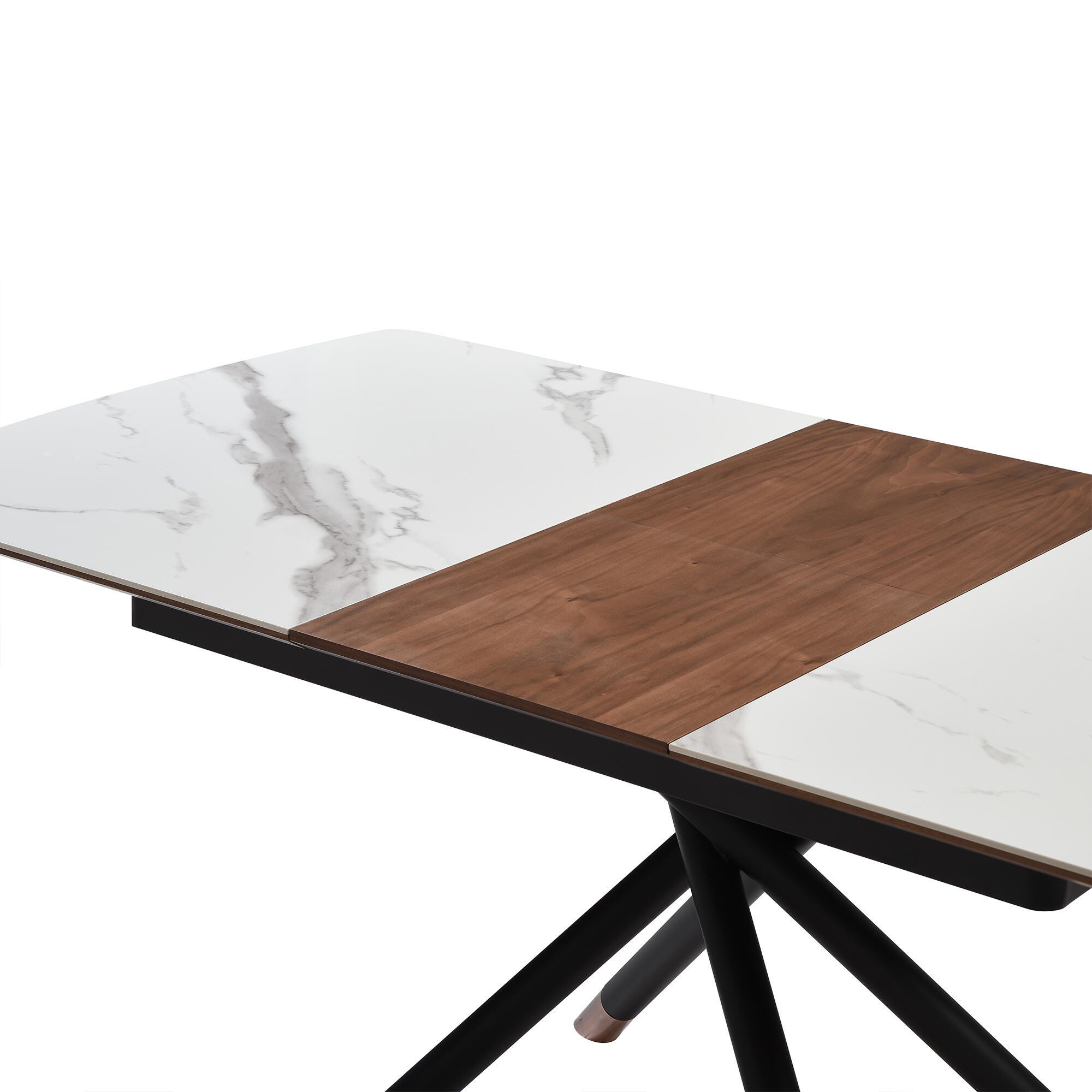 Armen Living Alora Extendable Dining Table, , large