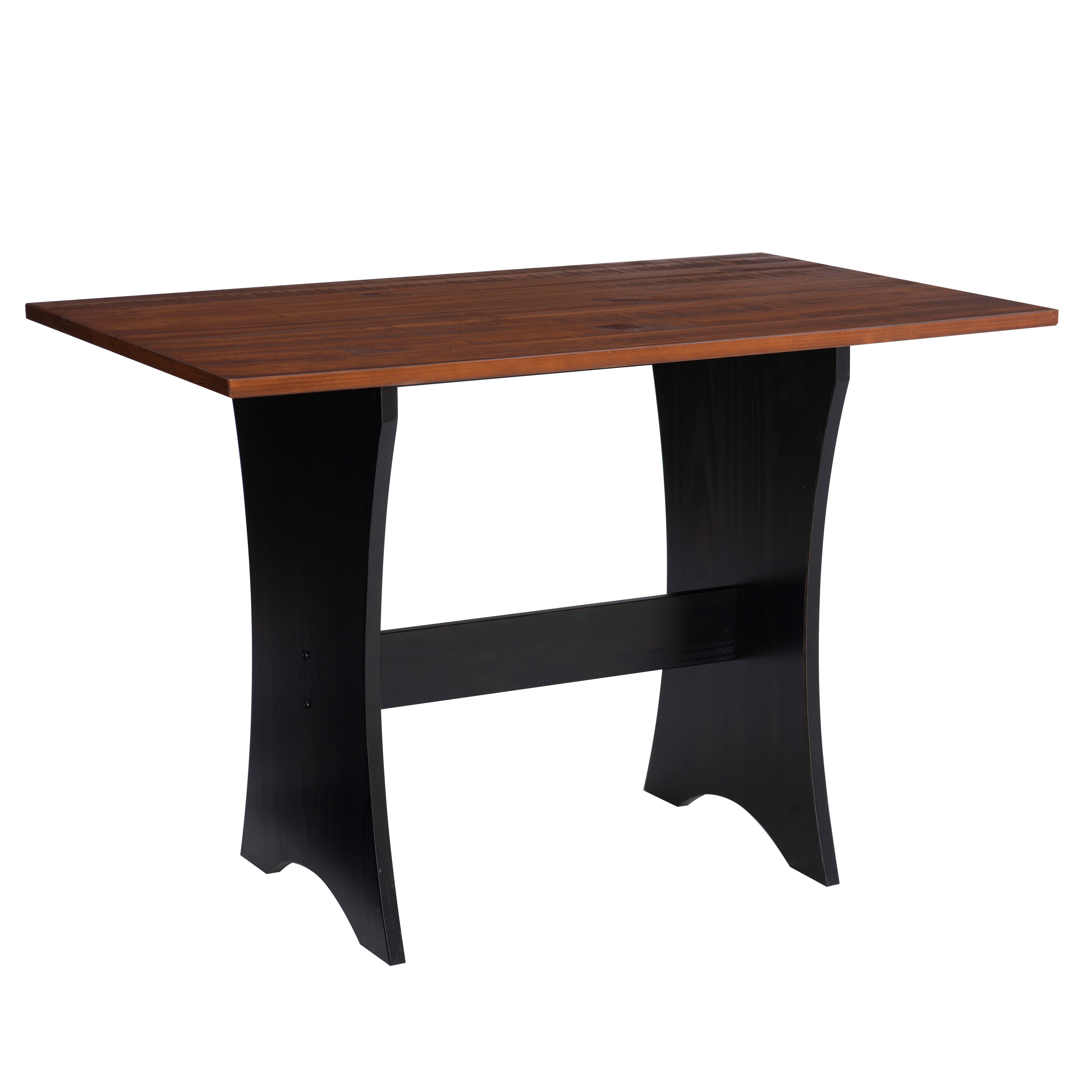 Linon Celina Black Antique Nook, Black, large