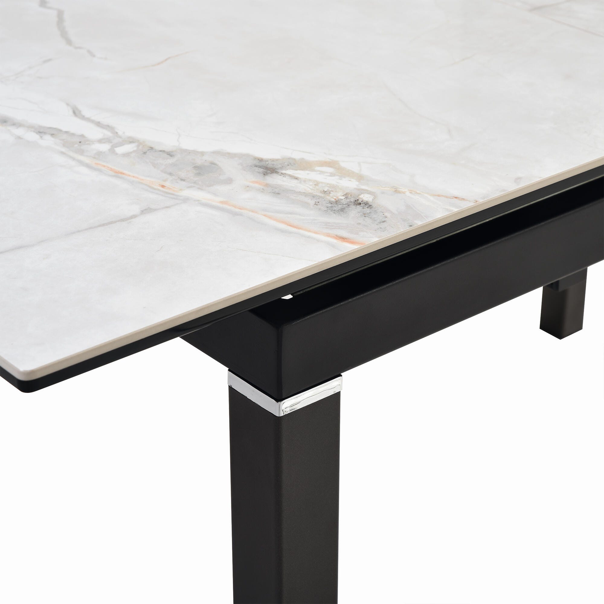 Armen Living Giana Extendable Dining Table, , large