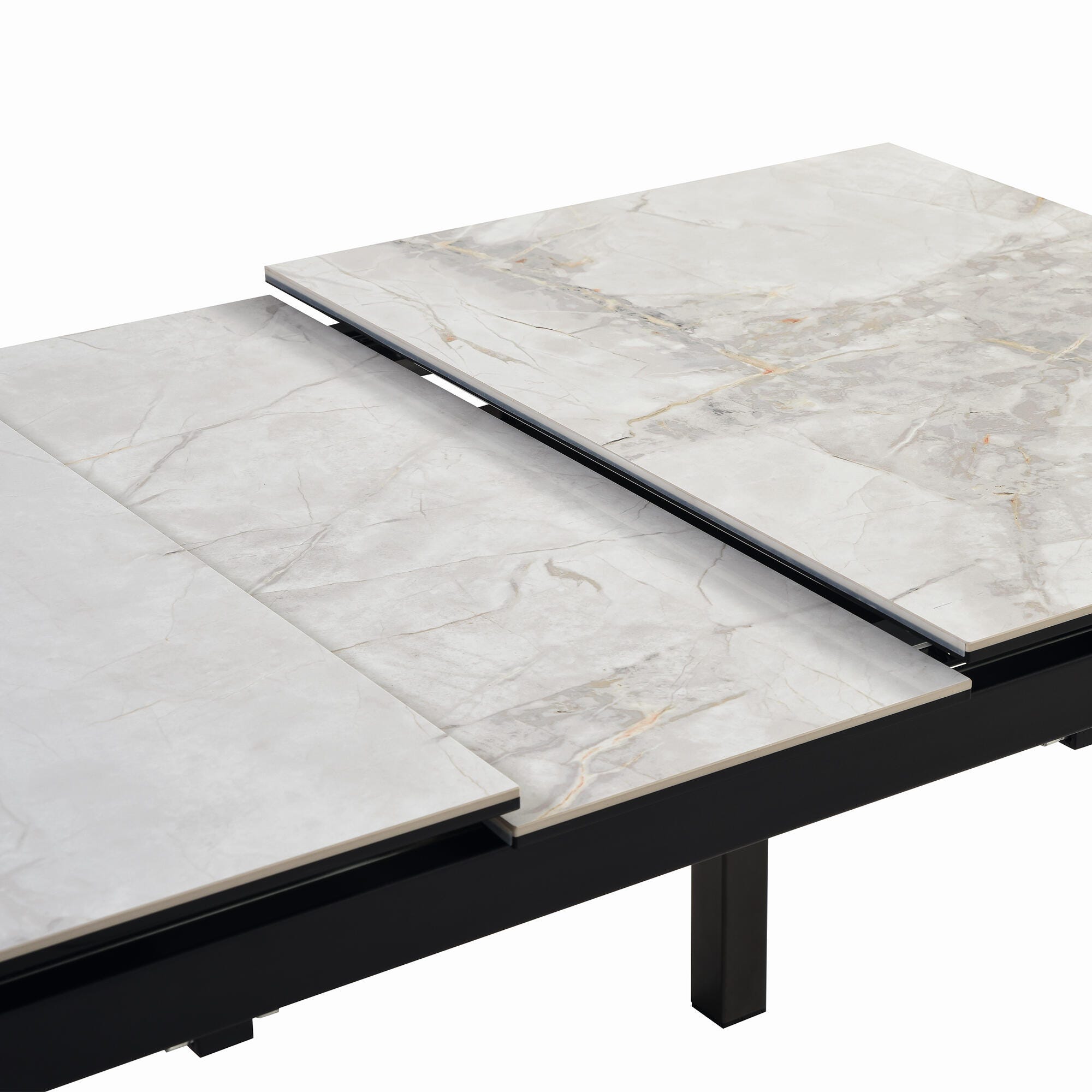 Armen Living Giana Extendable Dining Table, , large