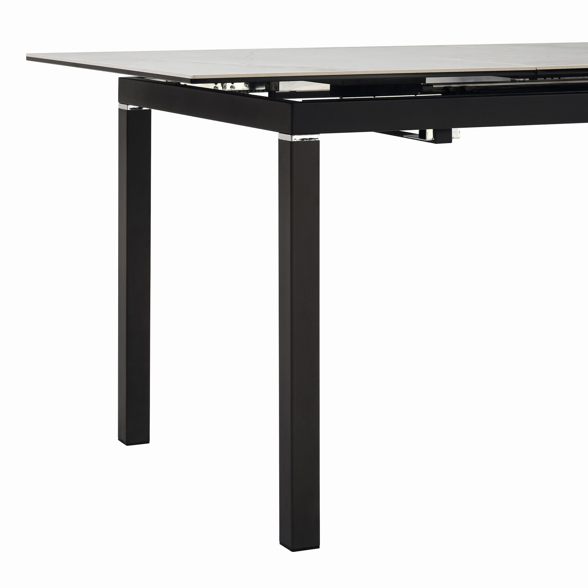 Armen Living Giana and Kash Extendable Dining Table and 6 Chairs, , large