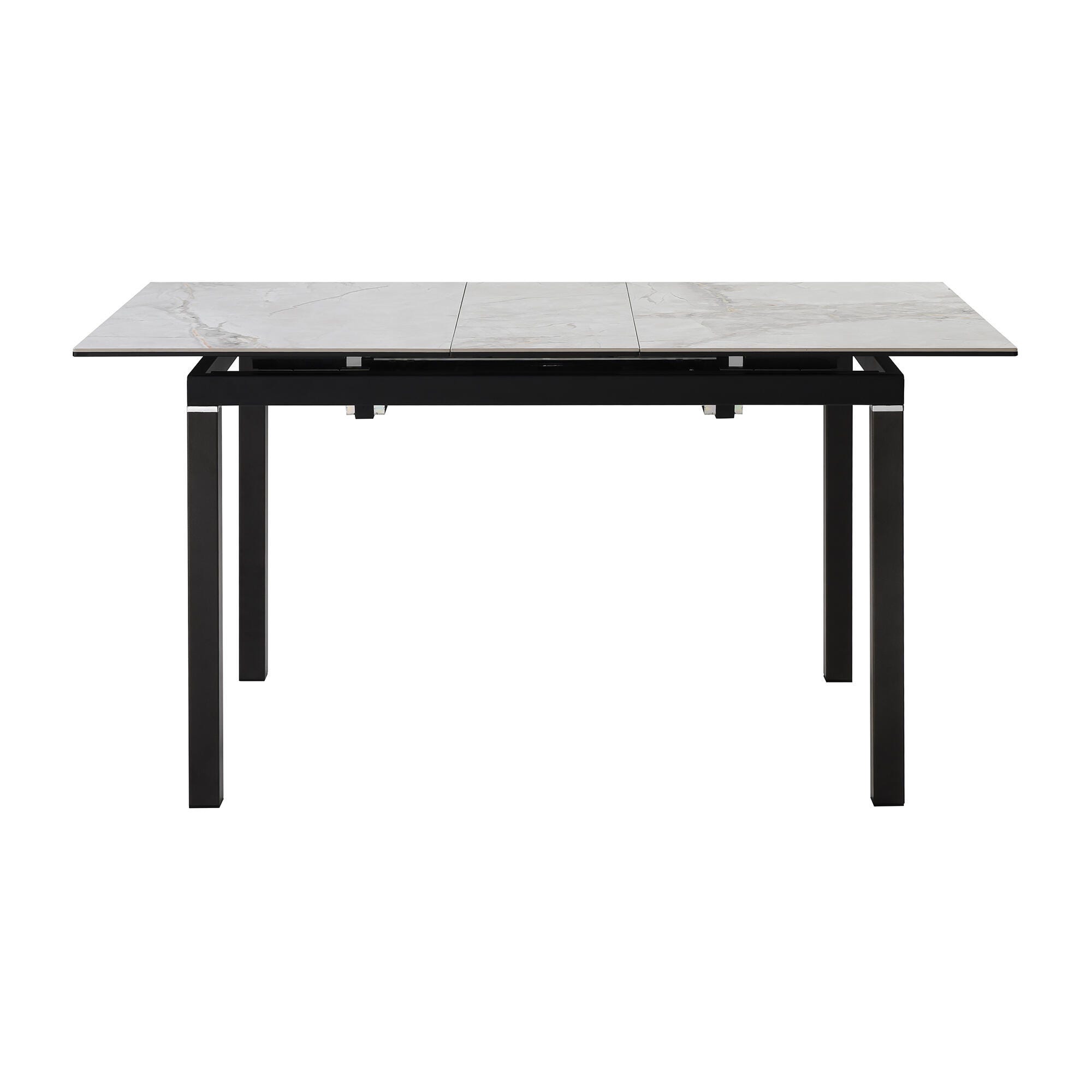 Armen Living Giana and Kash Extendable Dining Table and 6 Chairs, , large