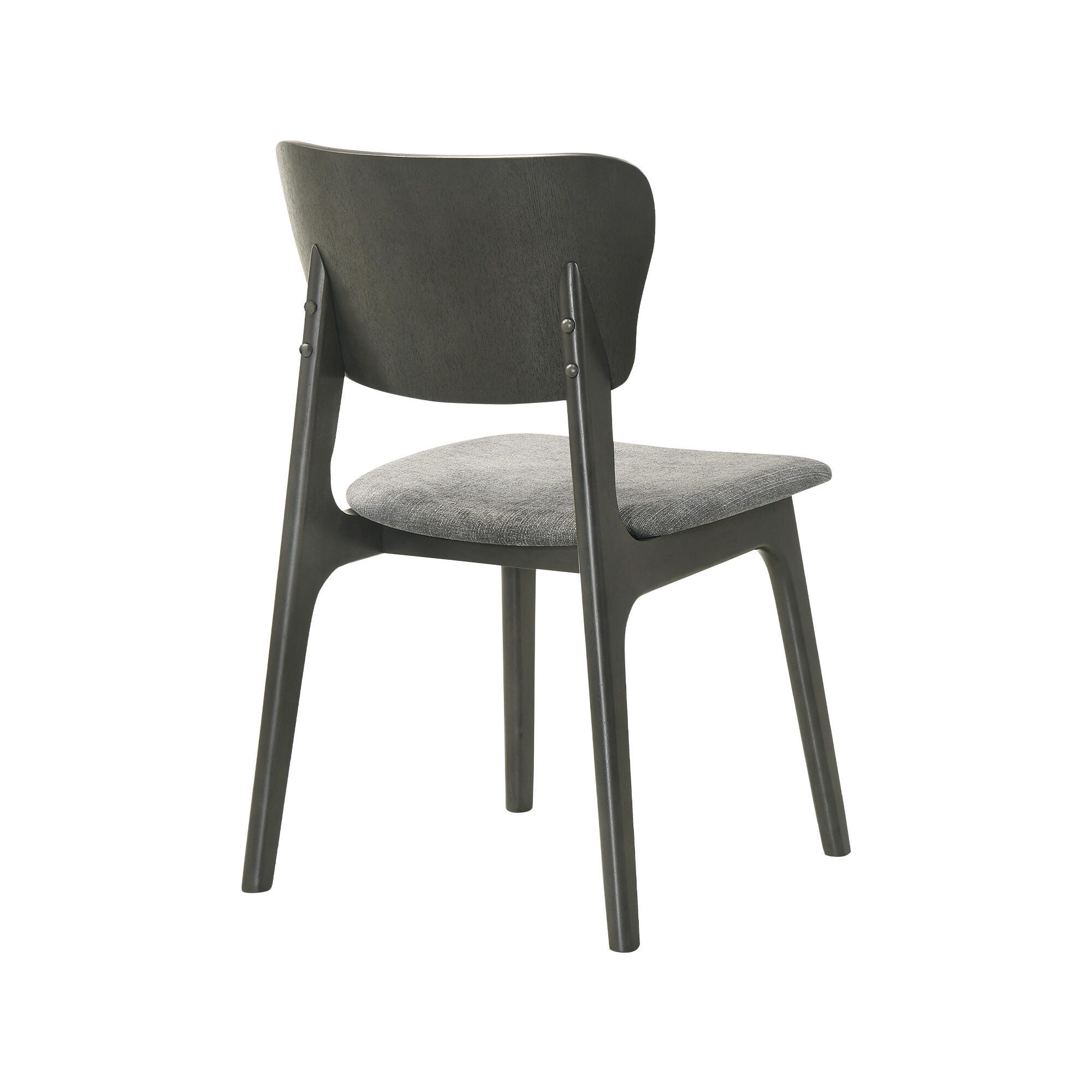 Armen Living Kalia Dining Table and 4 Chairs, Gray, large