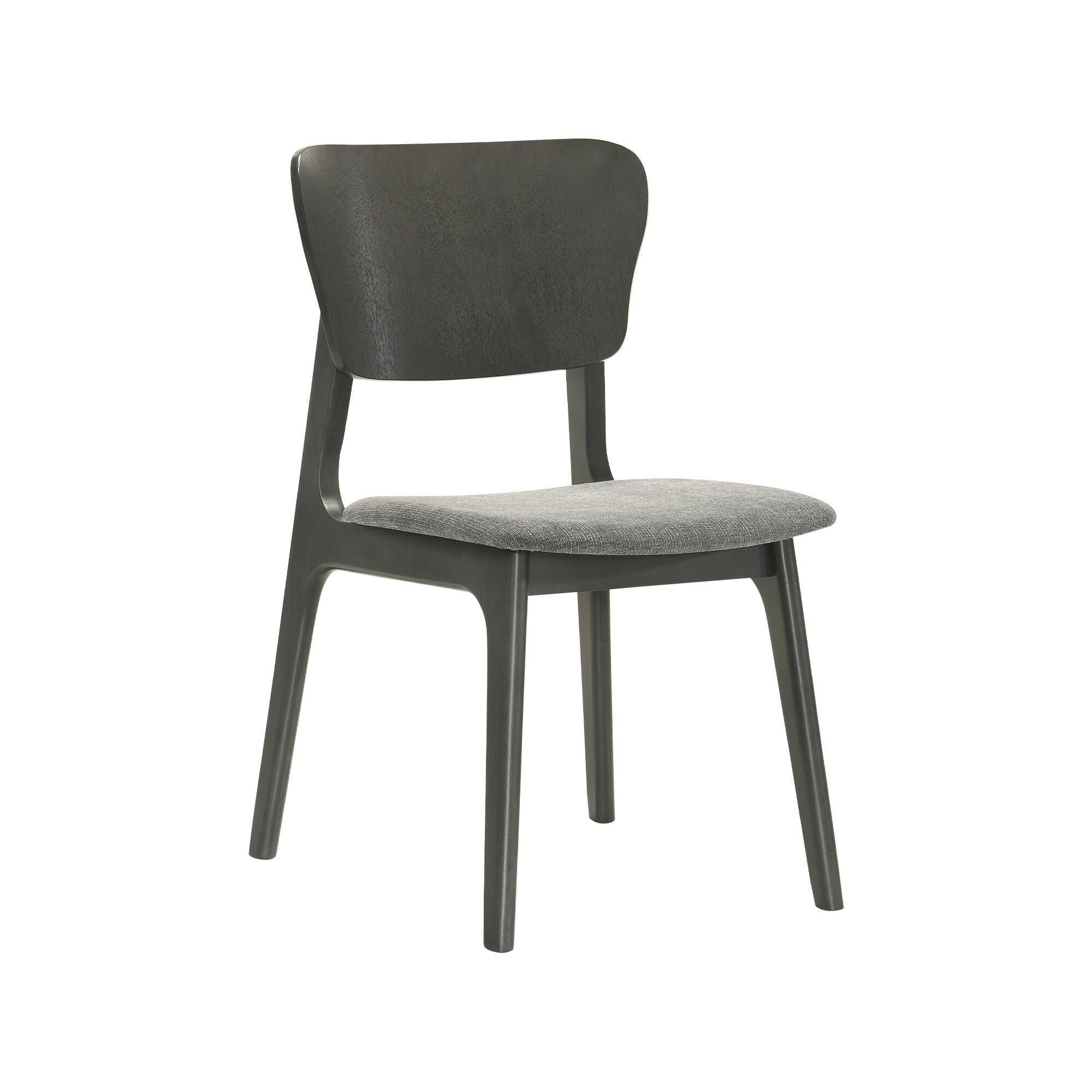 Armen Living Kalia Dining Table and 6 Chairs, Gray, large