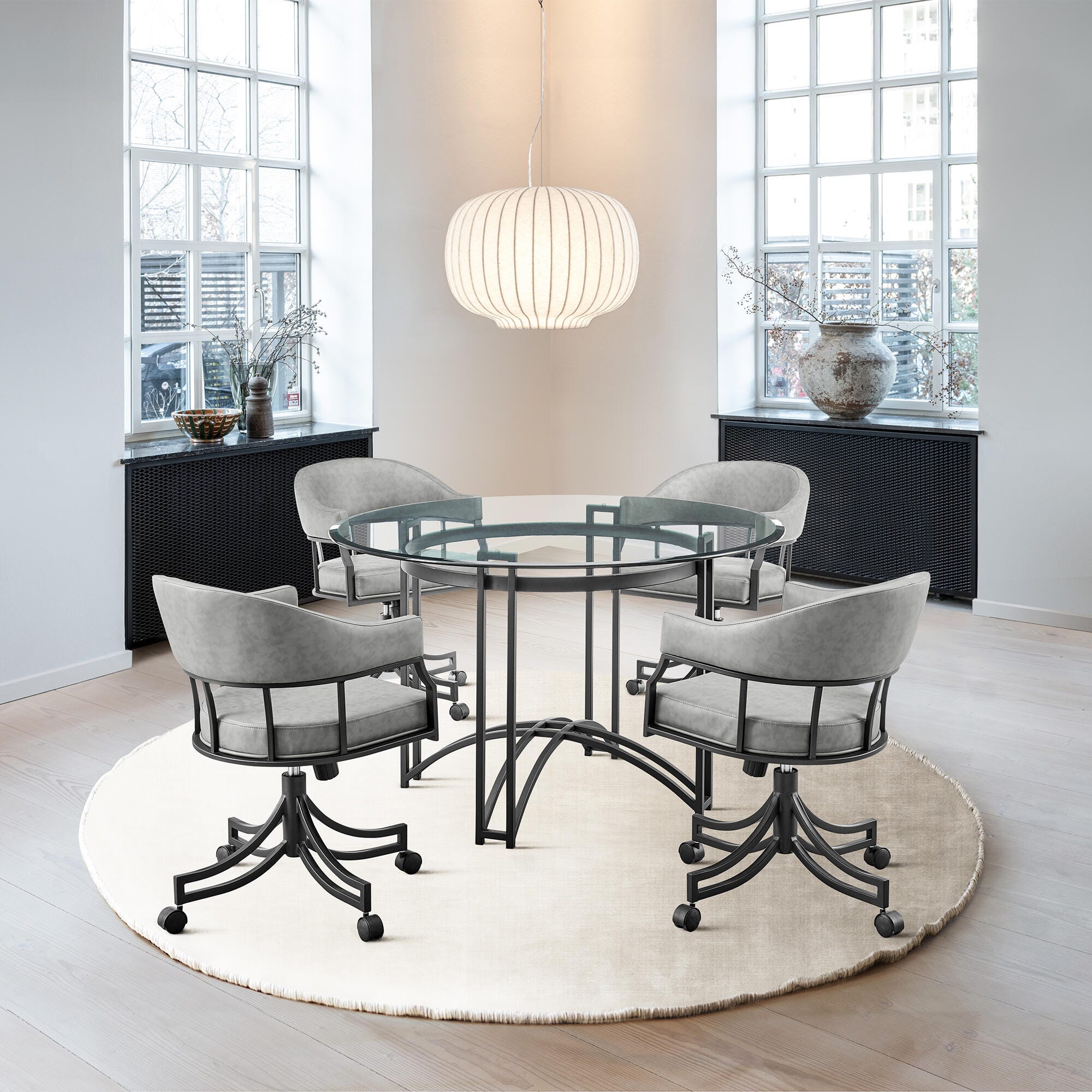Armen Living Tibet Dining Table, , large