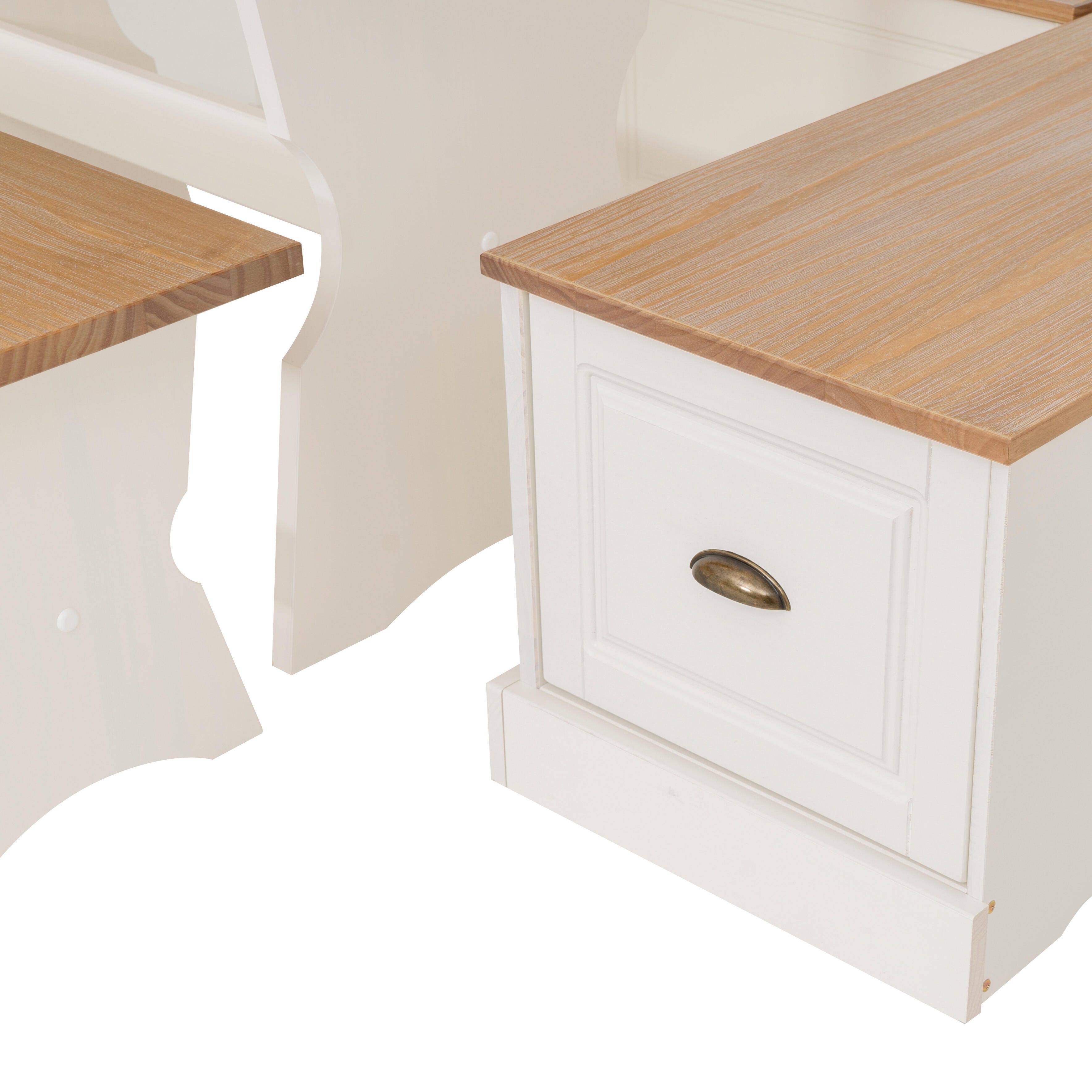 Linon Barrow Nook Dining Set, , large