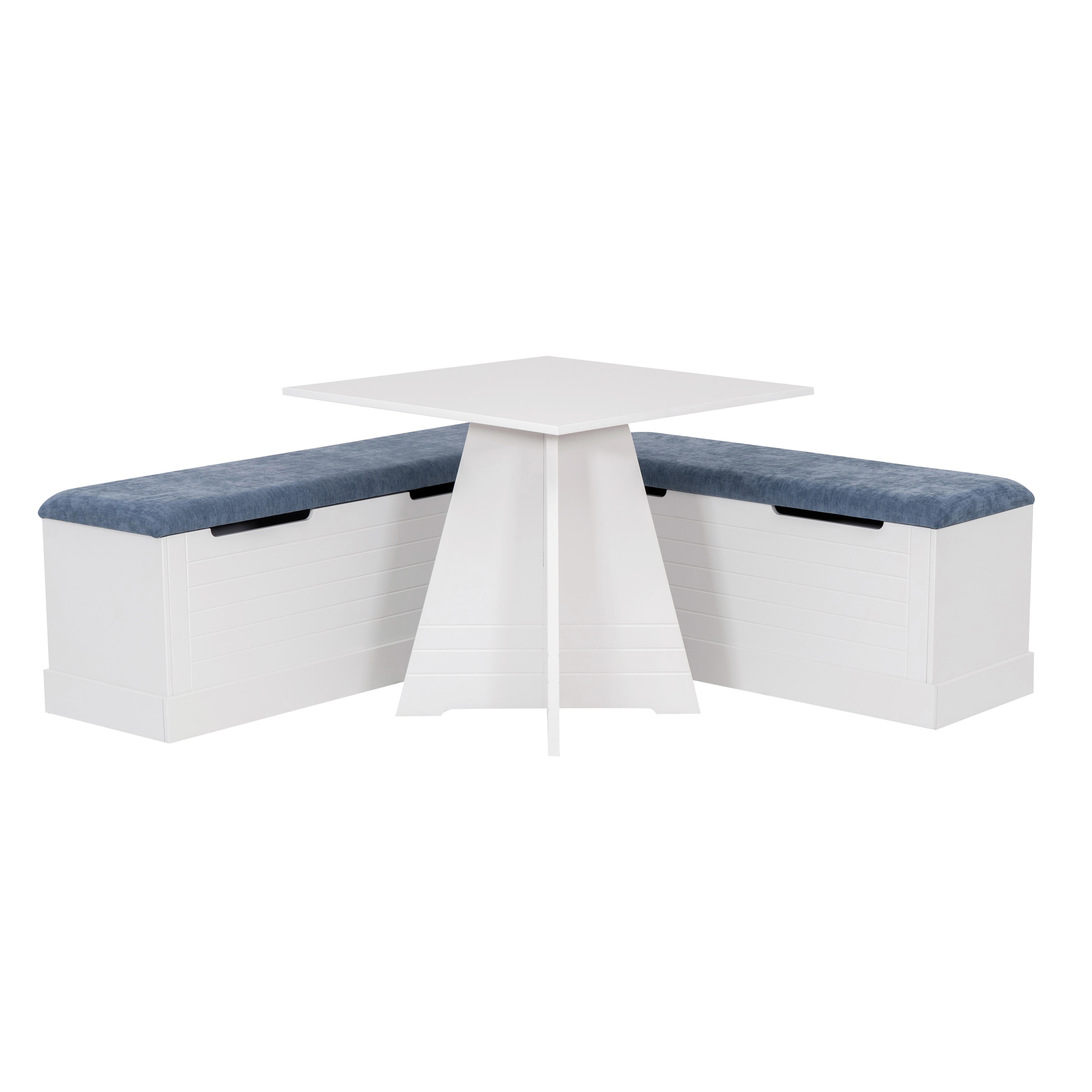 Linon Cammie Nook Dining Set, , large