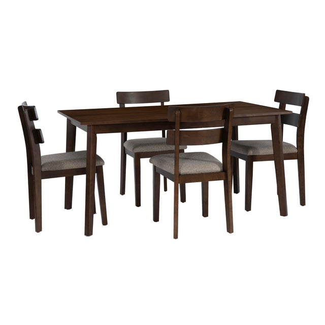 Linon Devin Dining Table and 4 Chairs