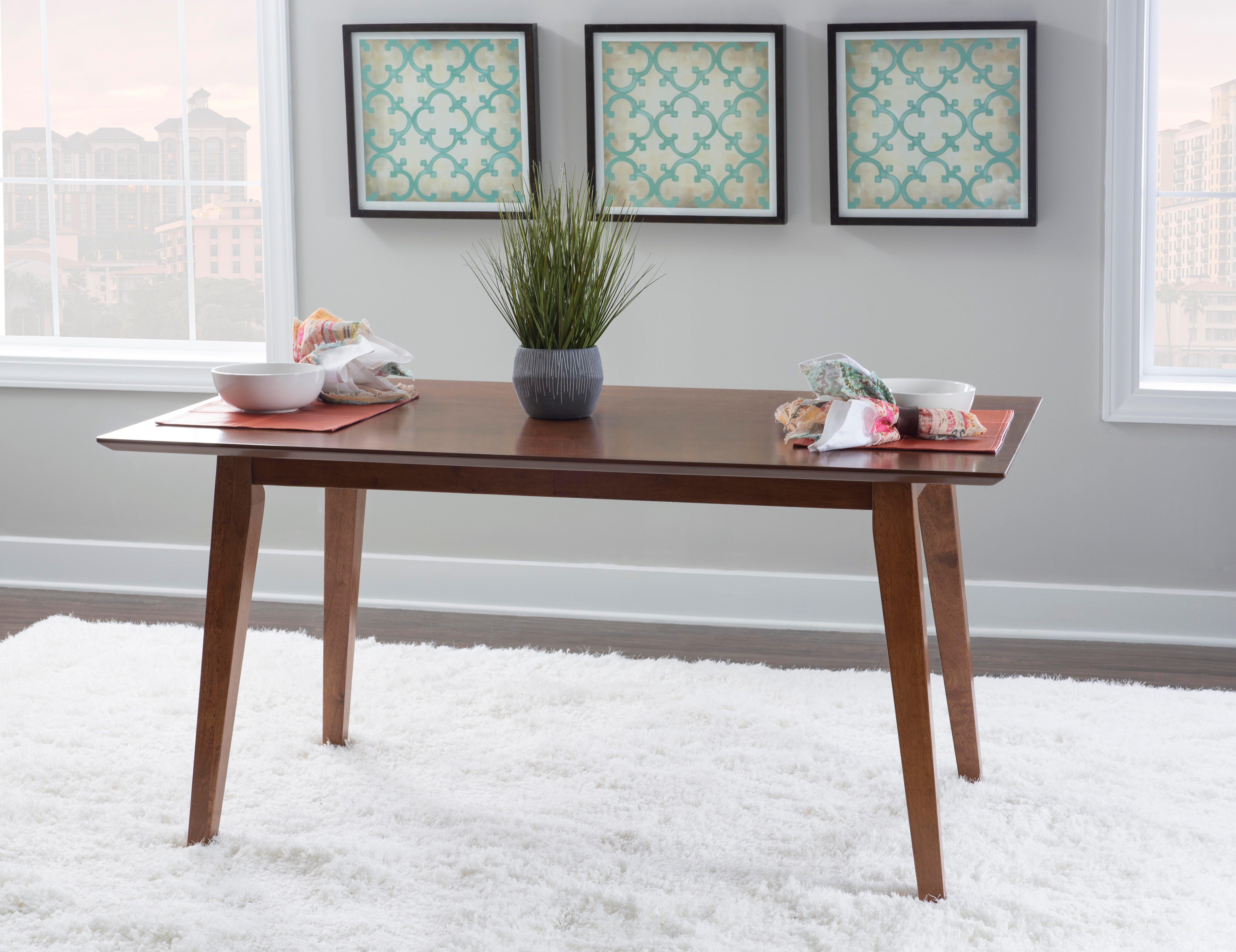 Linon Farren Dining Table and 6 Chairs, , large