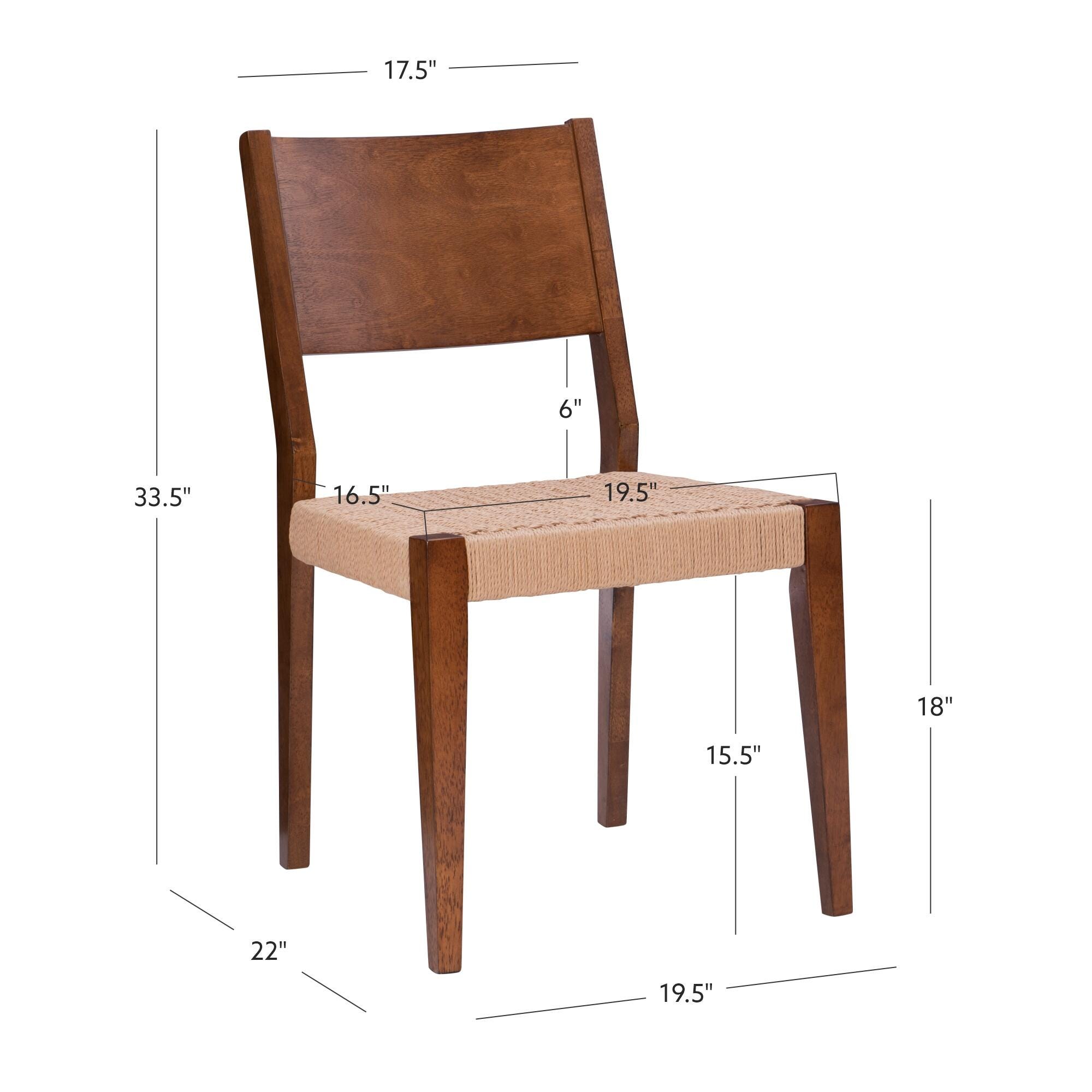 Linon Farren Dining Table and 5 Chairs, , large
