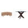 Linon Gentry Dining Table and Nook, , large