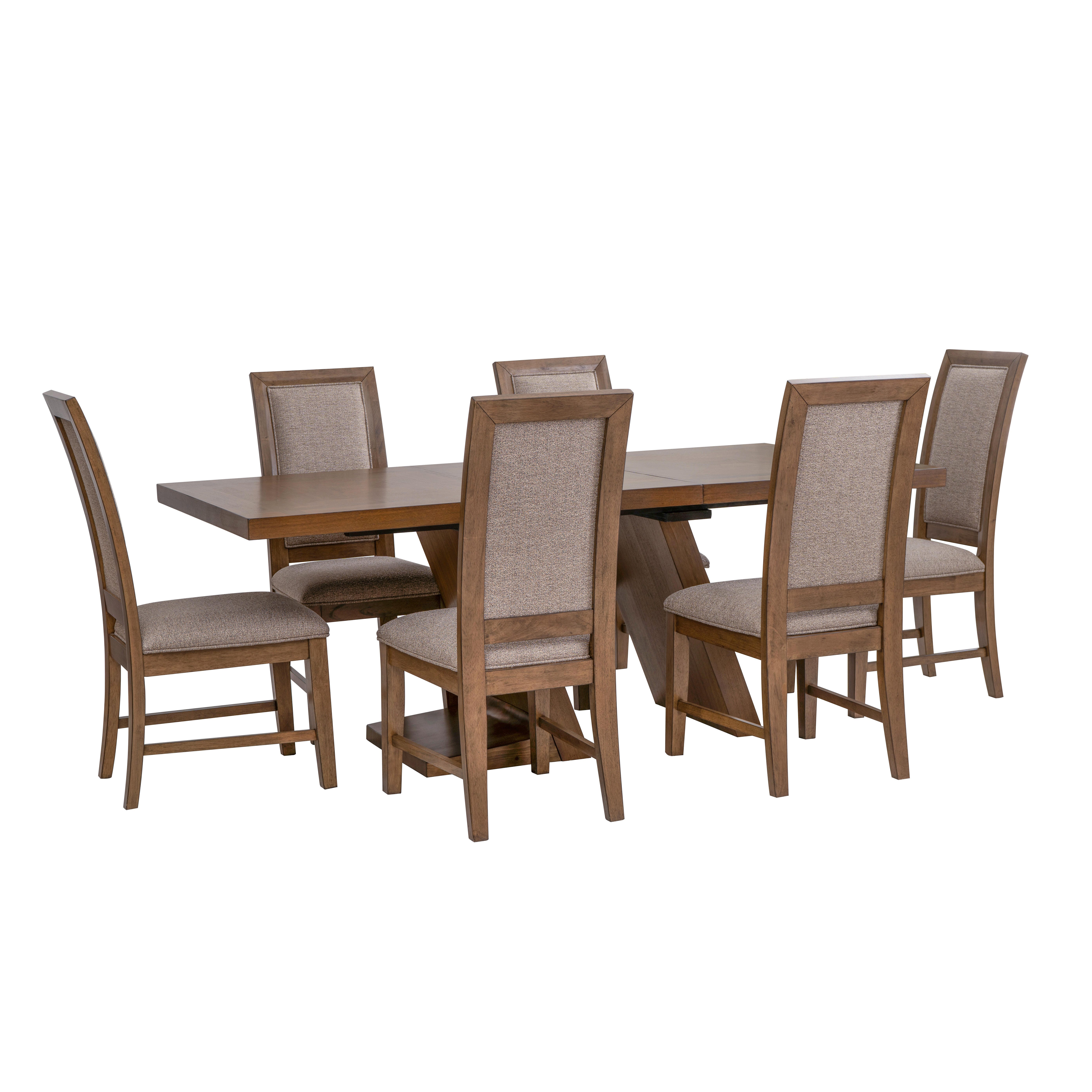 Linon Ryan Dining Table and 6 Chairs, , large