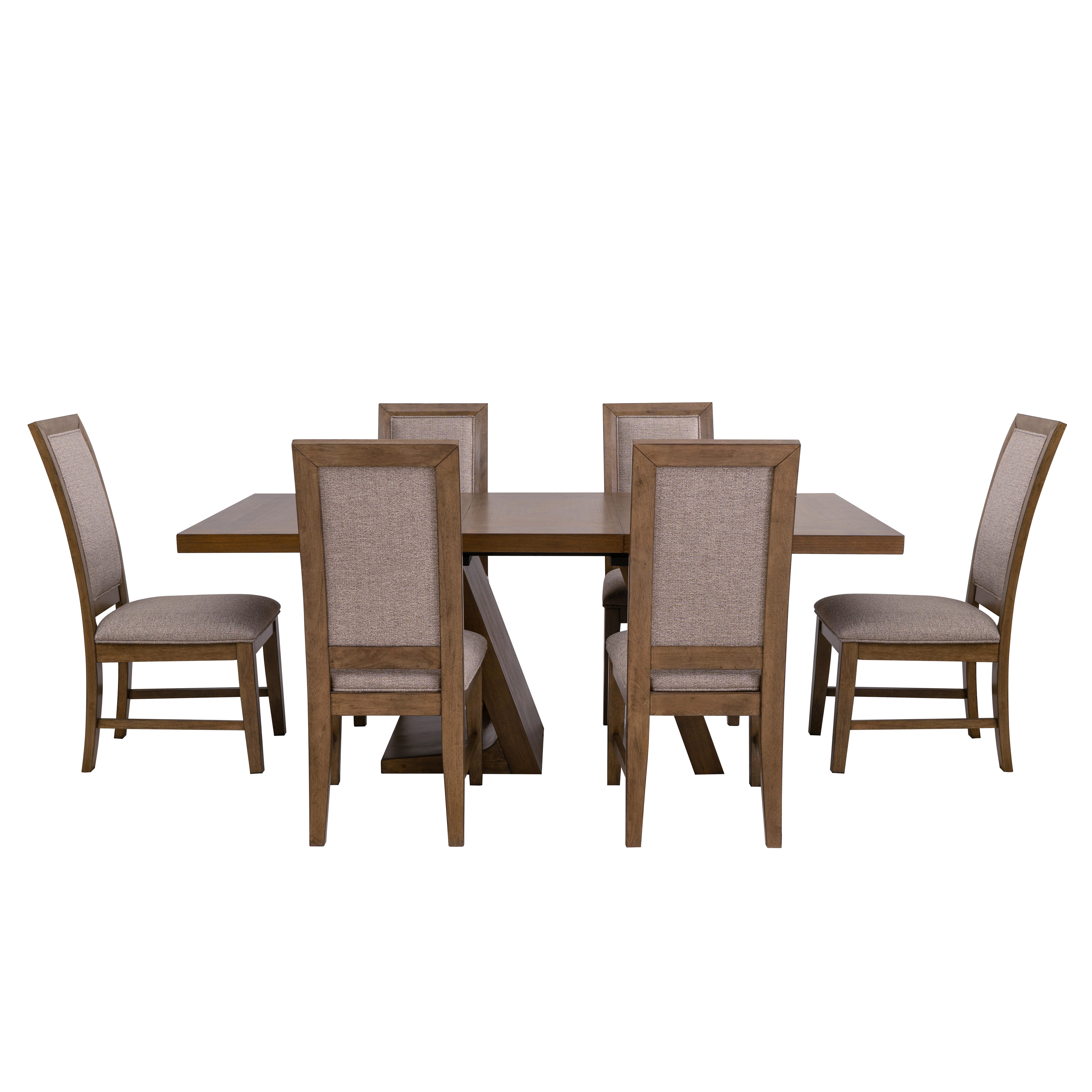 Linon Ryan Dining Table and 6 Chairs, , large