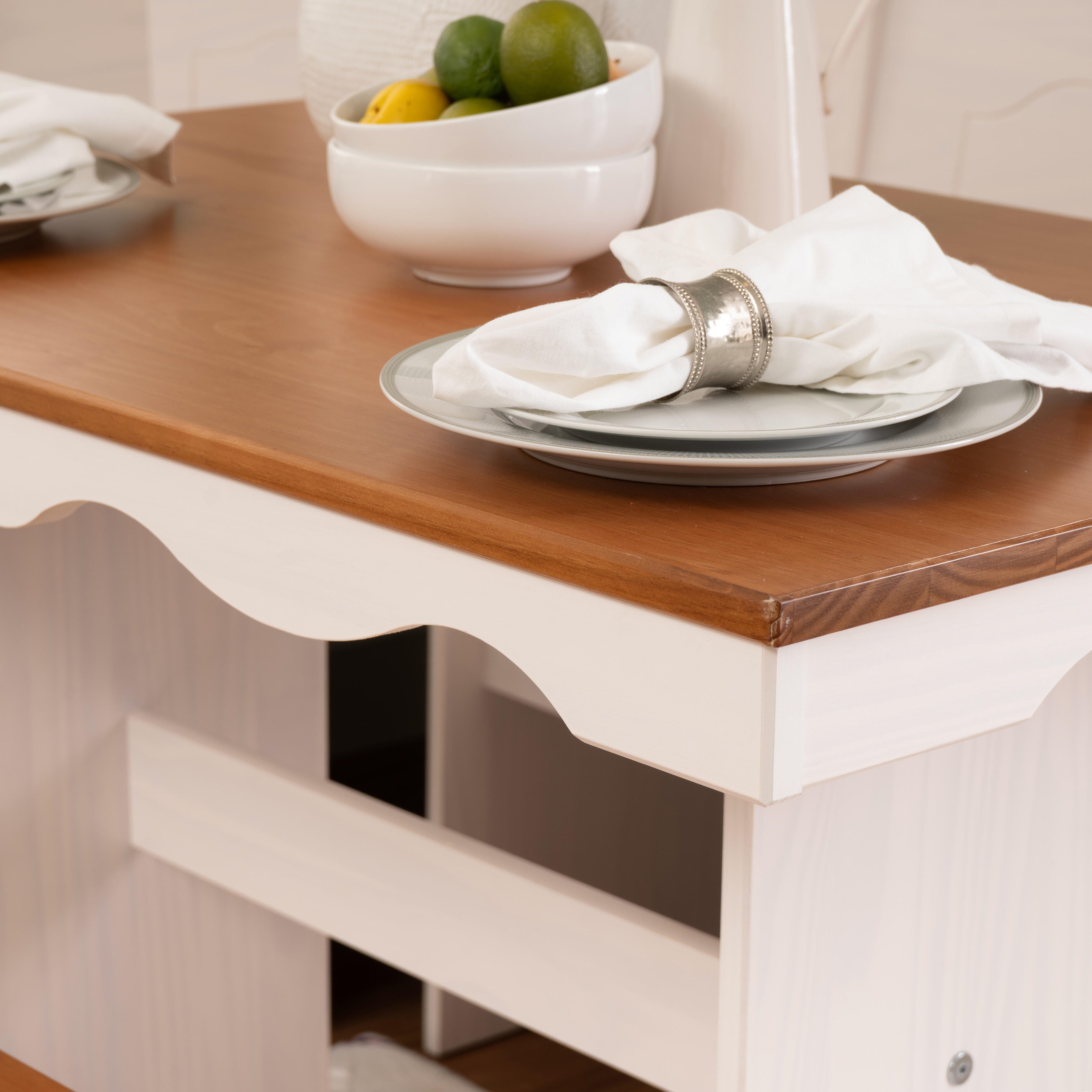 Linon Catie 67" Dining Nook, , large