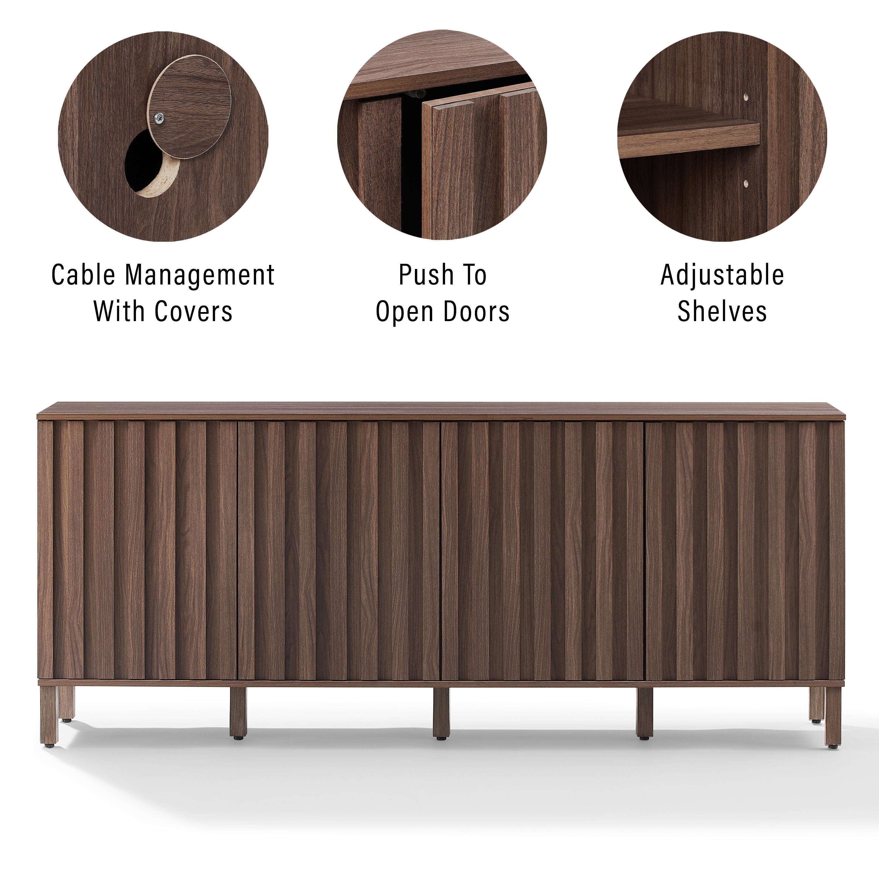 Crosley Furniture Marlowe Sideboard, , large