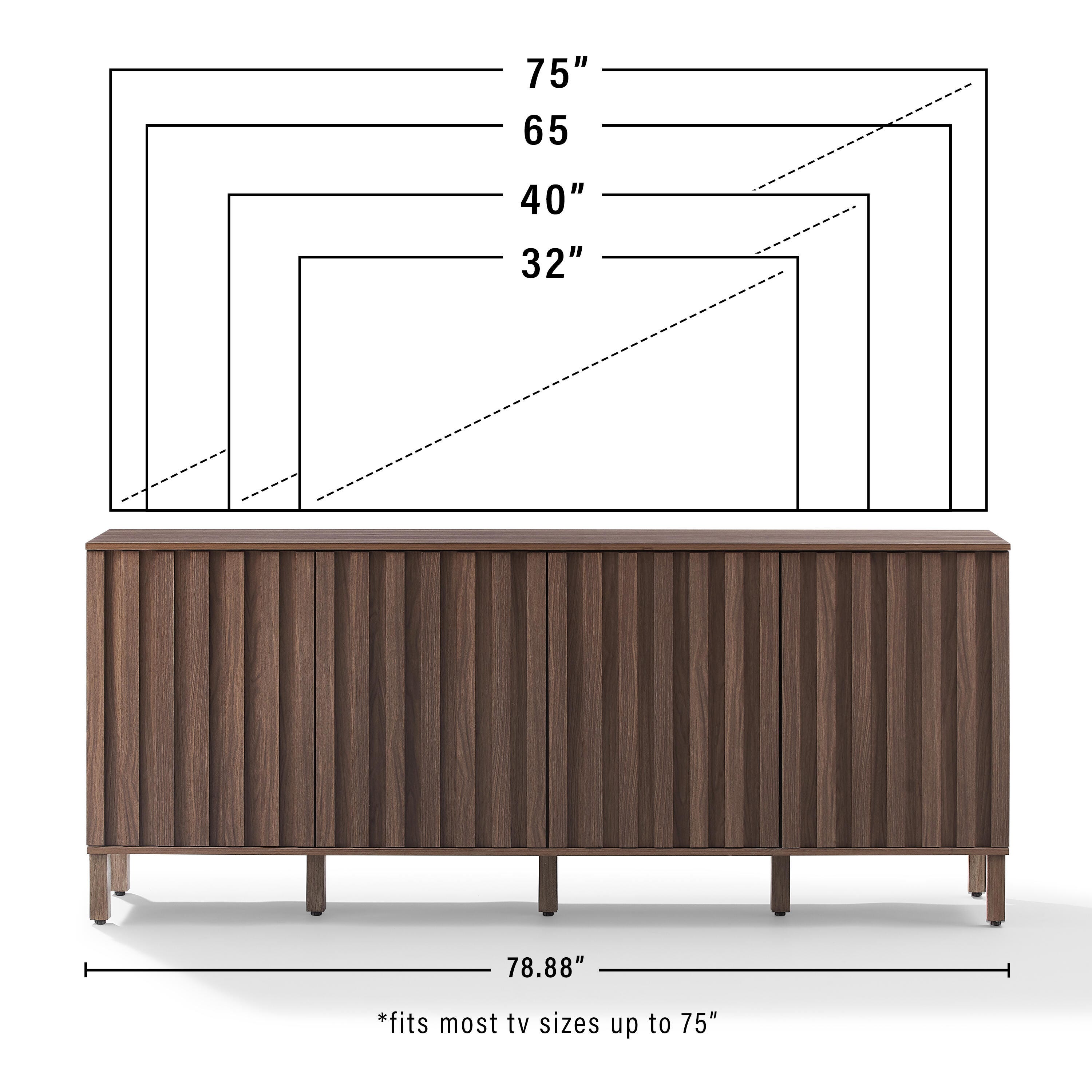 Crosley Furniture Marlowe Sideboard, , large