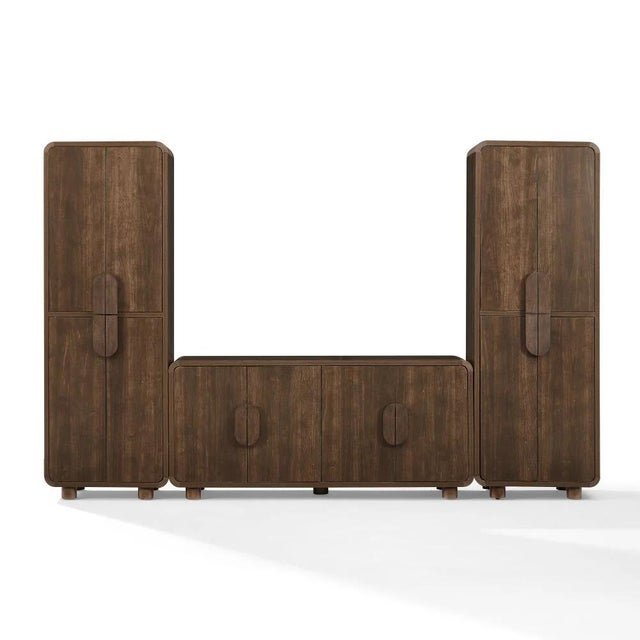 Crosley Furniture Millie Sideboard and Pantry Set