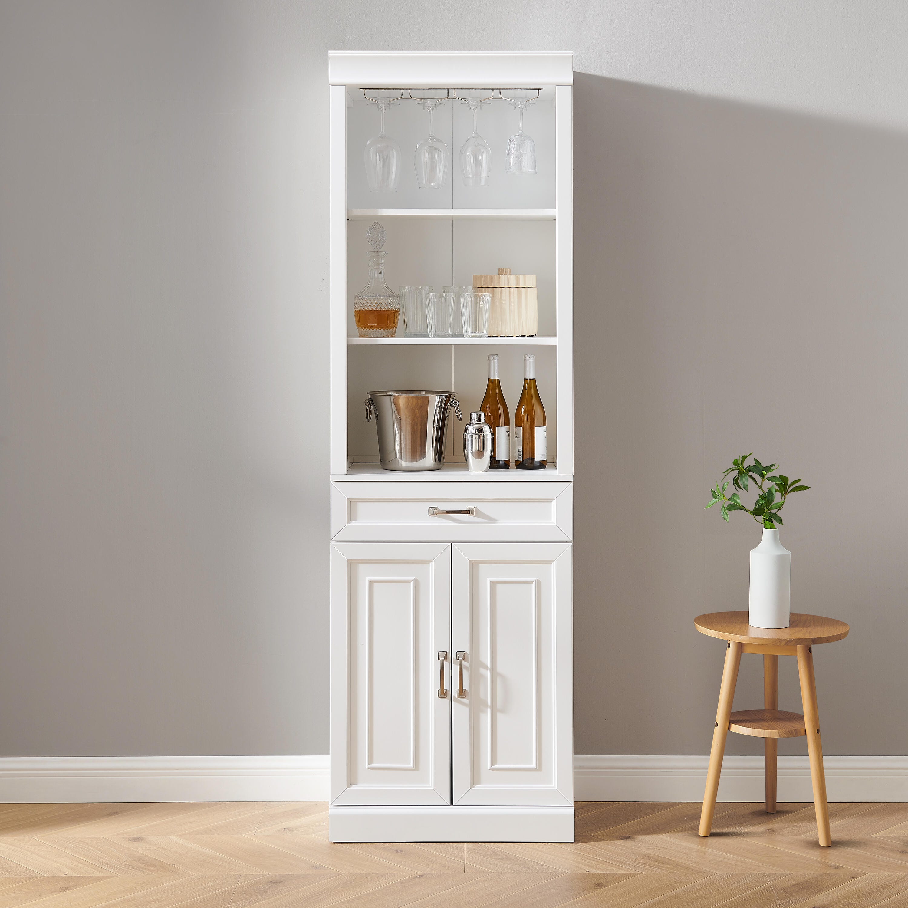 Crosley Furniture Bar Cabinet, , large
