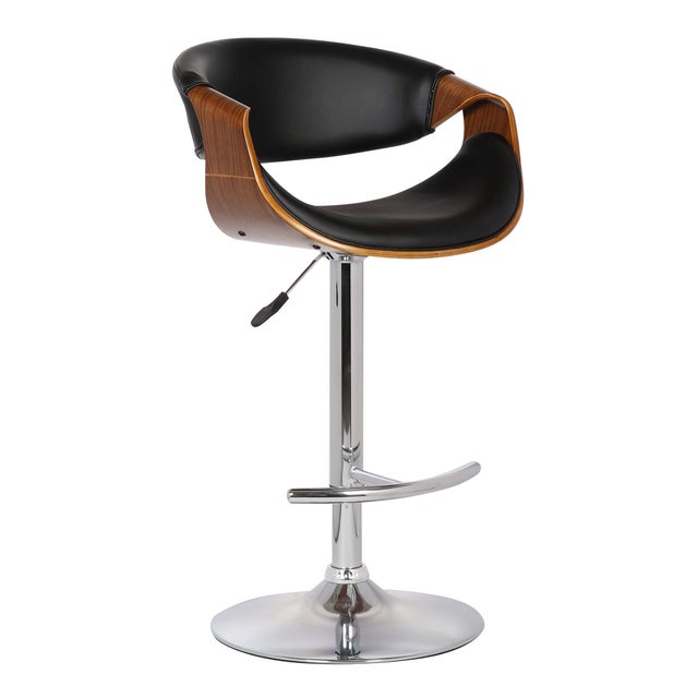 Armen Living Butterfly Adjustable Bar Stool (Set of 2)