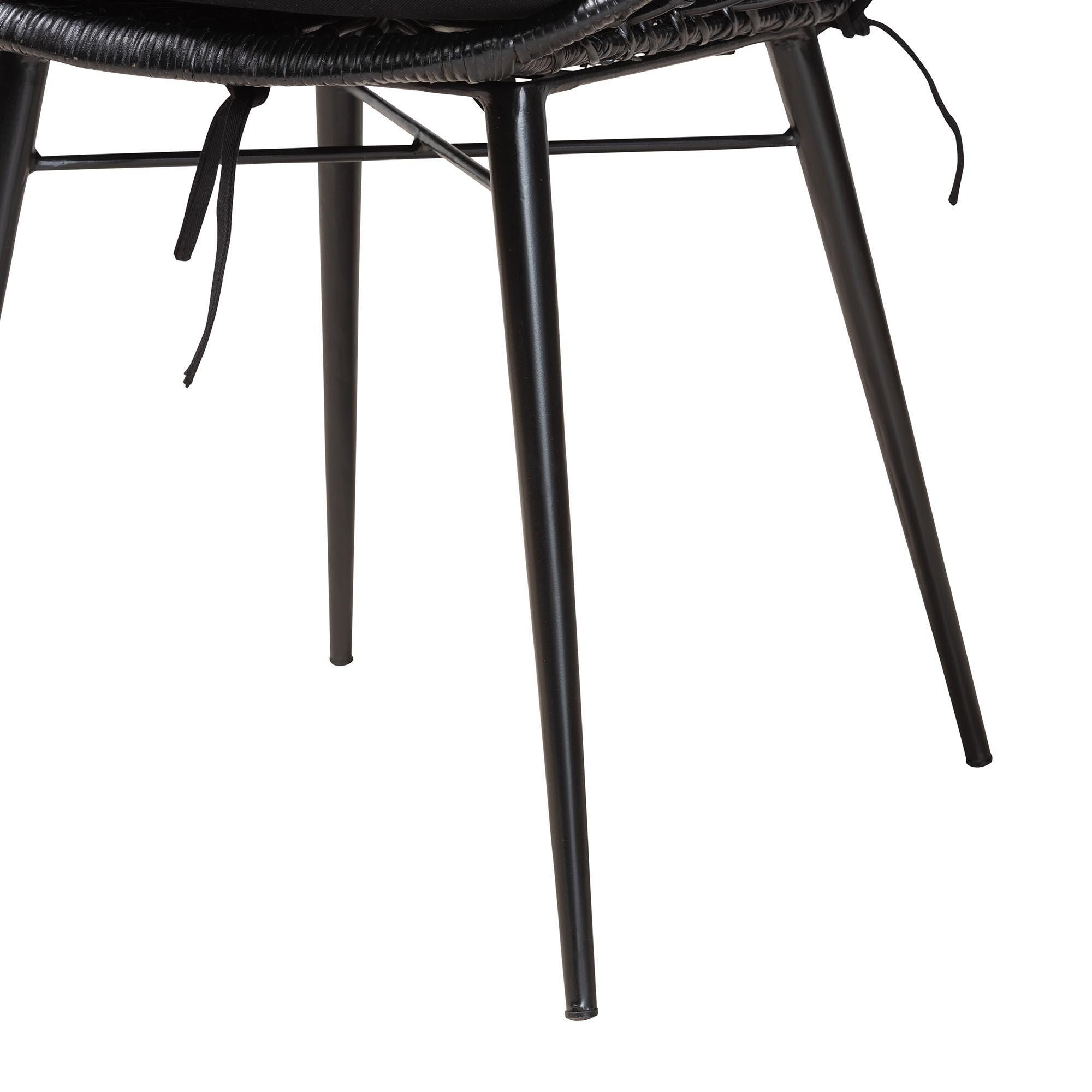 Bali & Pari Aniceta Dining Table with 4 Side Chairs and 2 Armchairs, , large