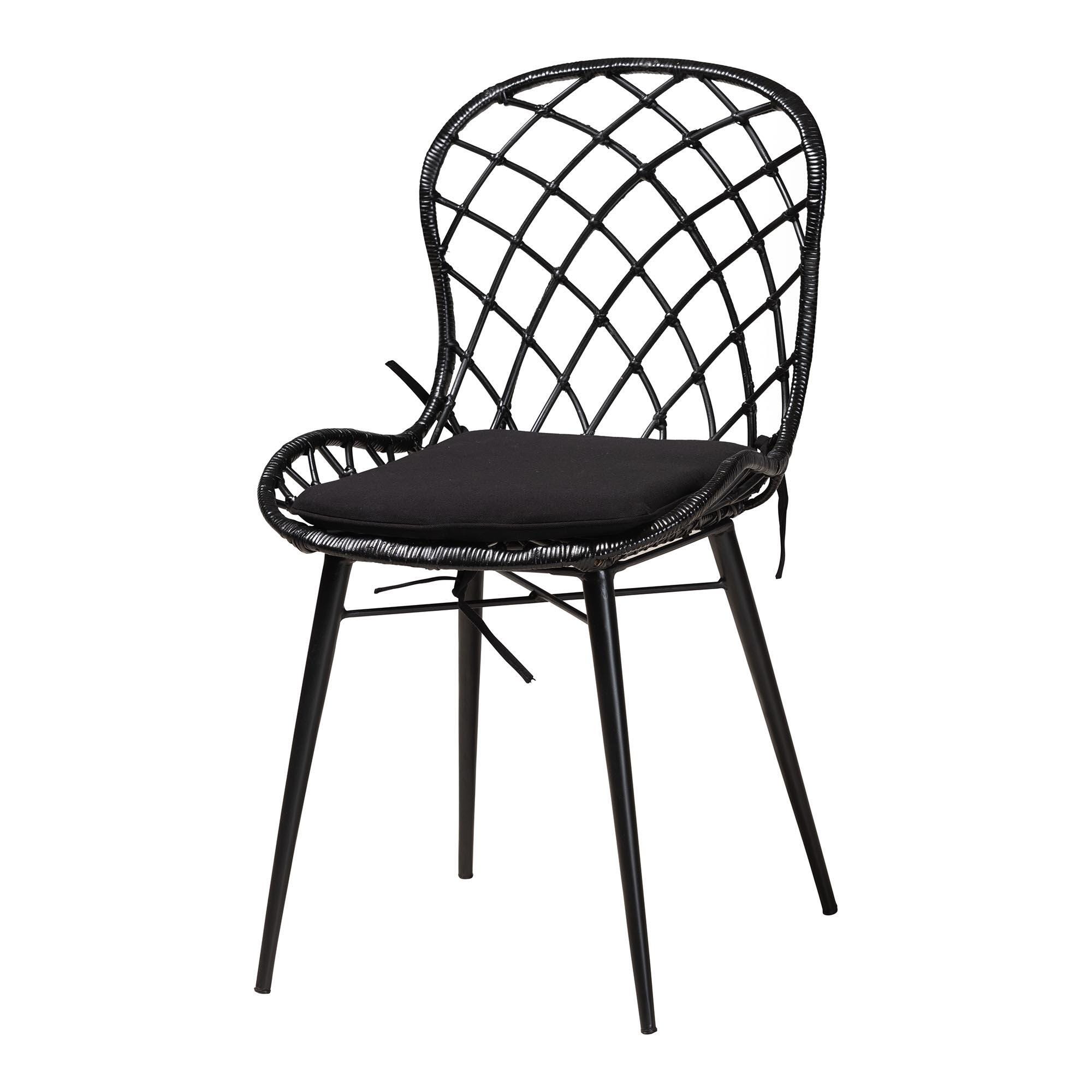 Bali & Pari Aniceta Dining Table with 4 Side Chairs and 2 Armchairs, , large