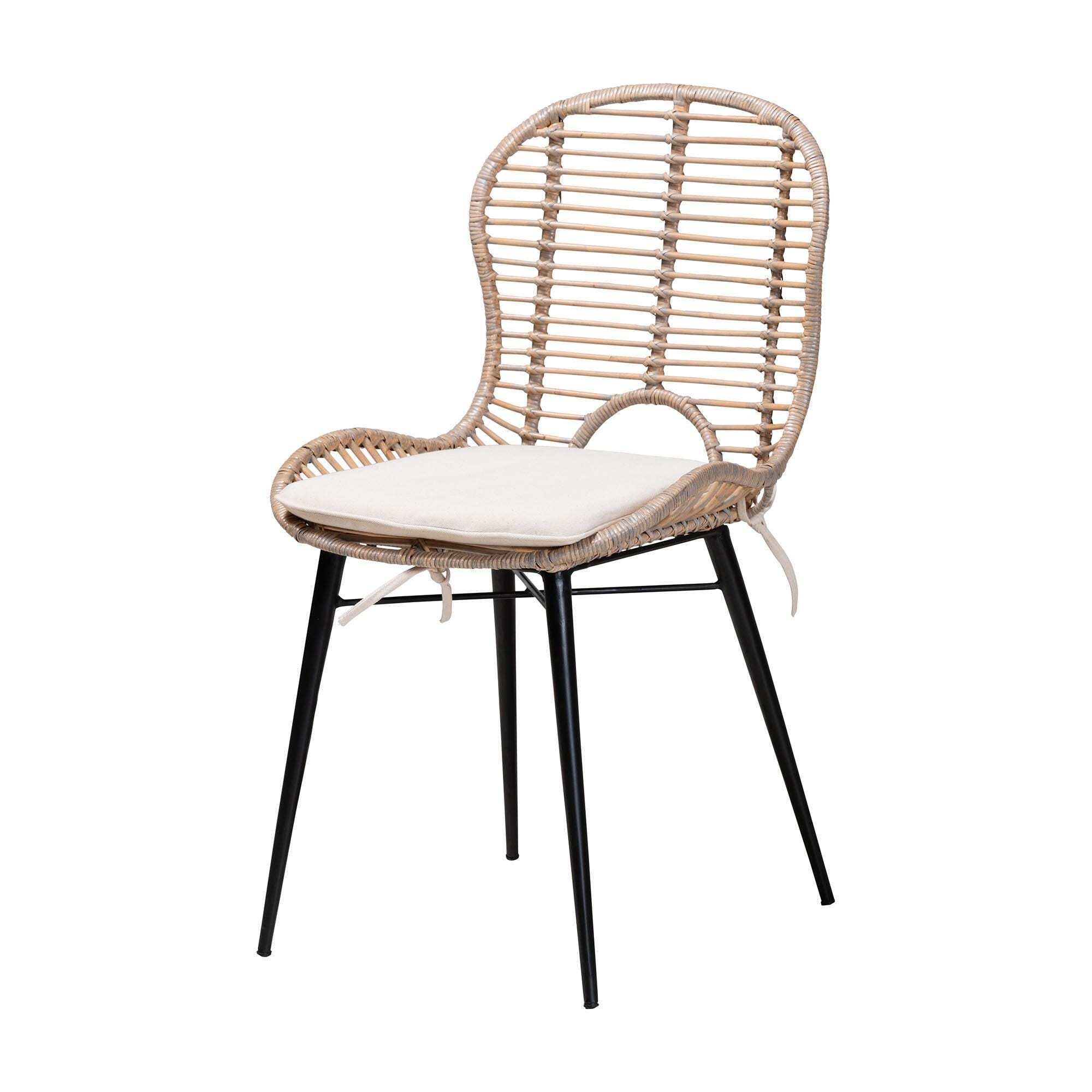 Bali & Pari Brenna Dining Table and 4 Chairs, , large