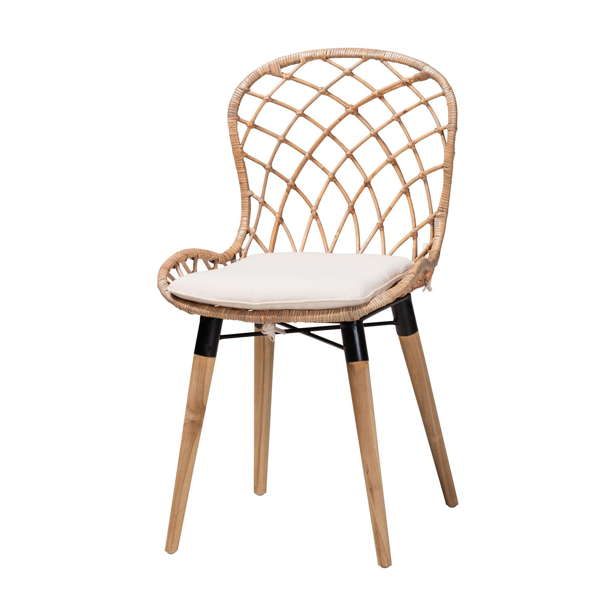 Bali & Pari Sabelle Dining Table and 4 Chairs, , large