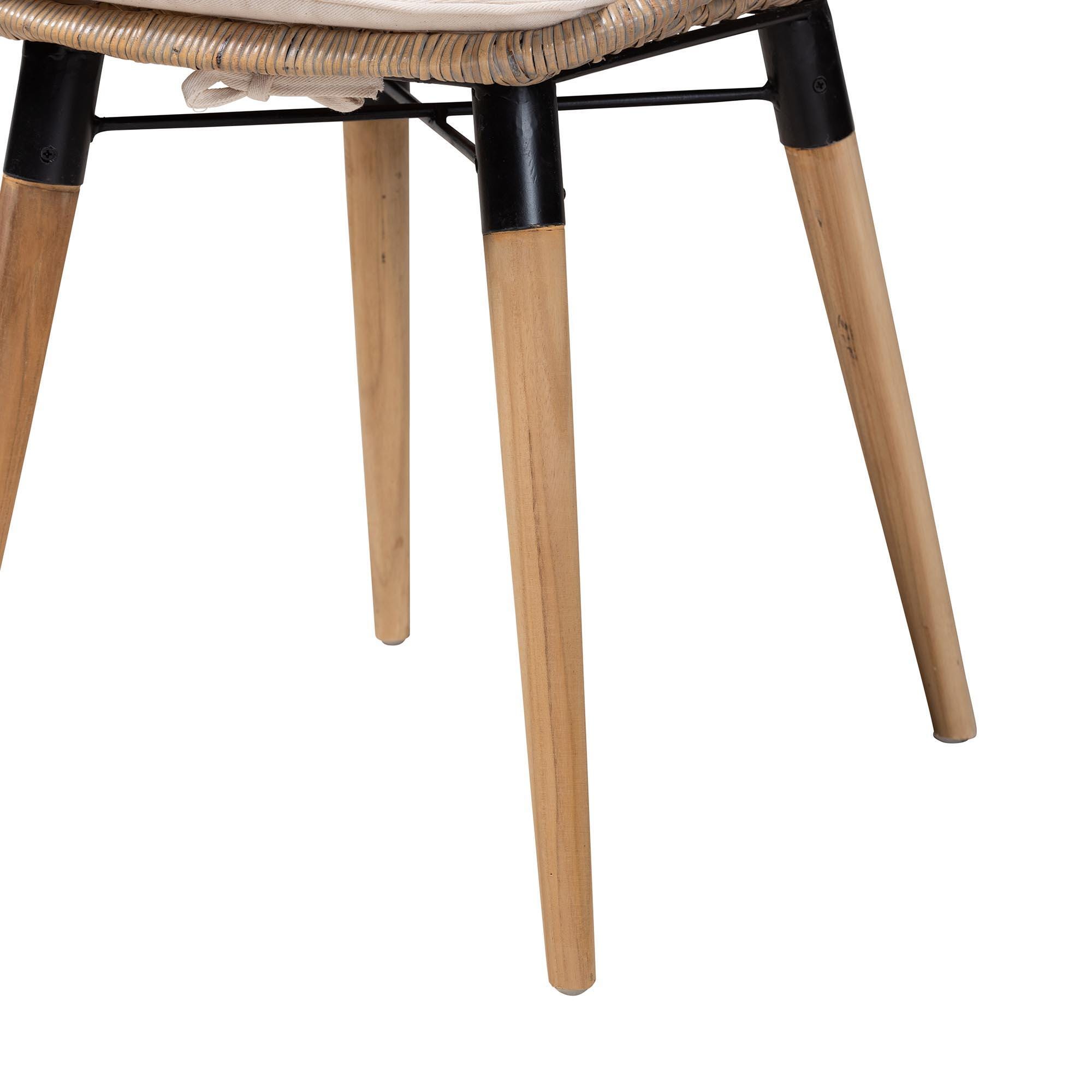 Bali & Pari Sabelle Dining Table and 4 Chairs, , large