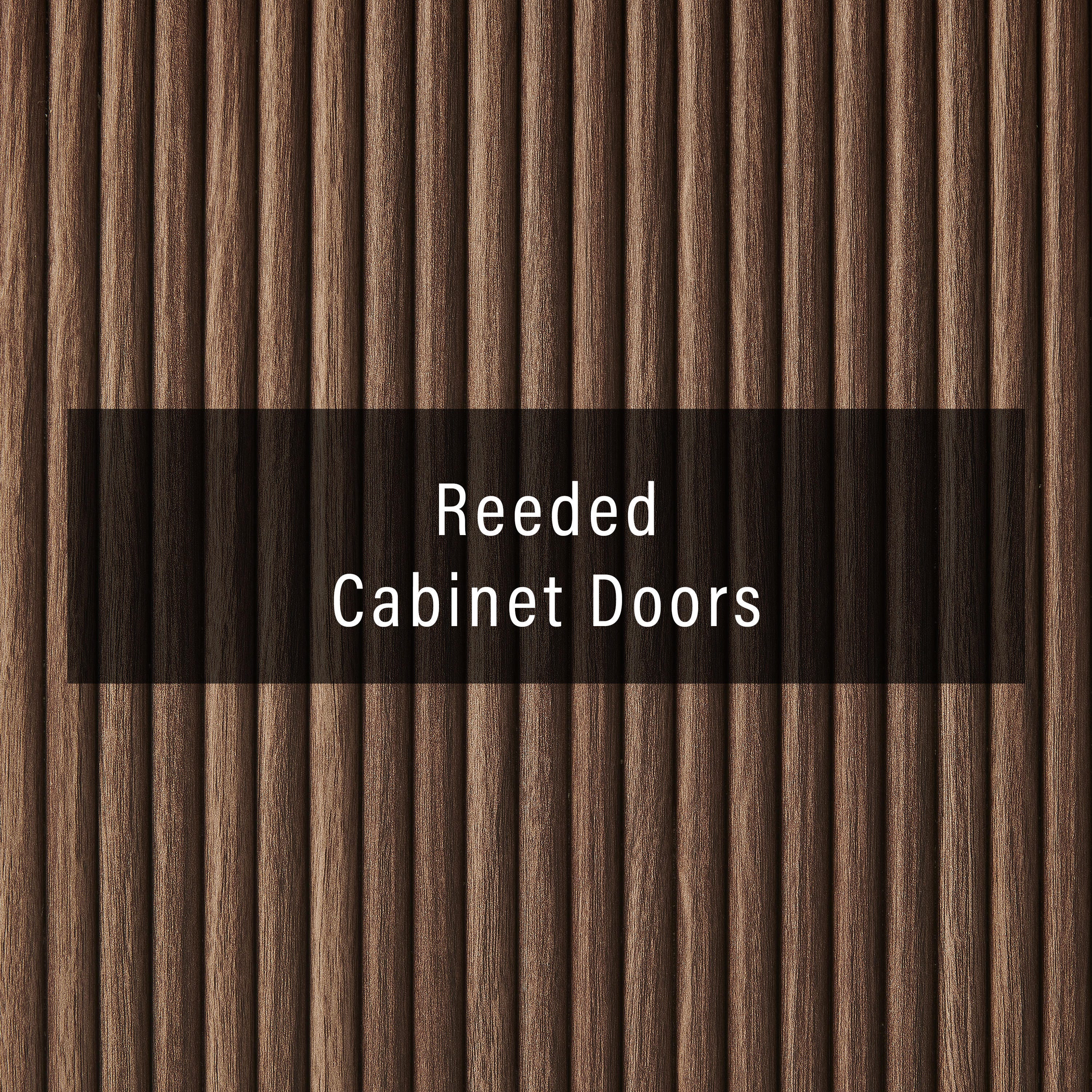 Crosley Furniture Naomi 2-Piece Pantry Set, Walnut, large