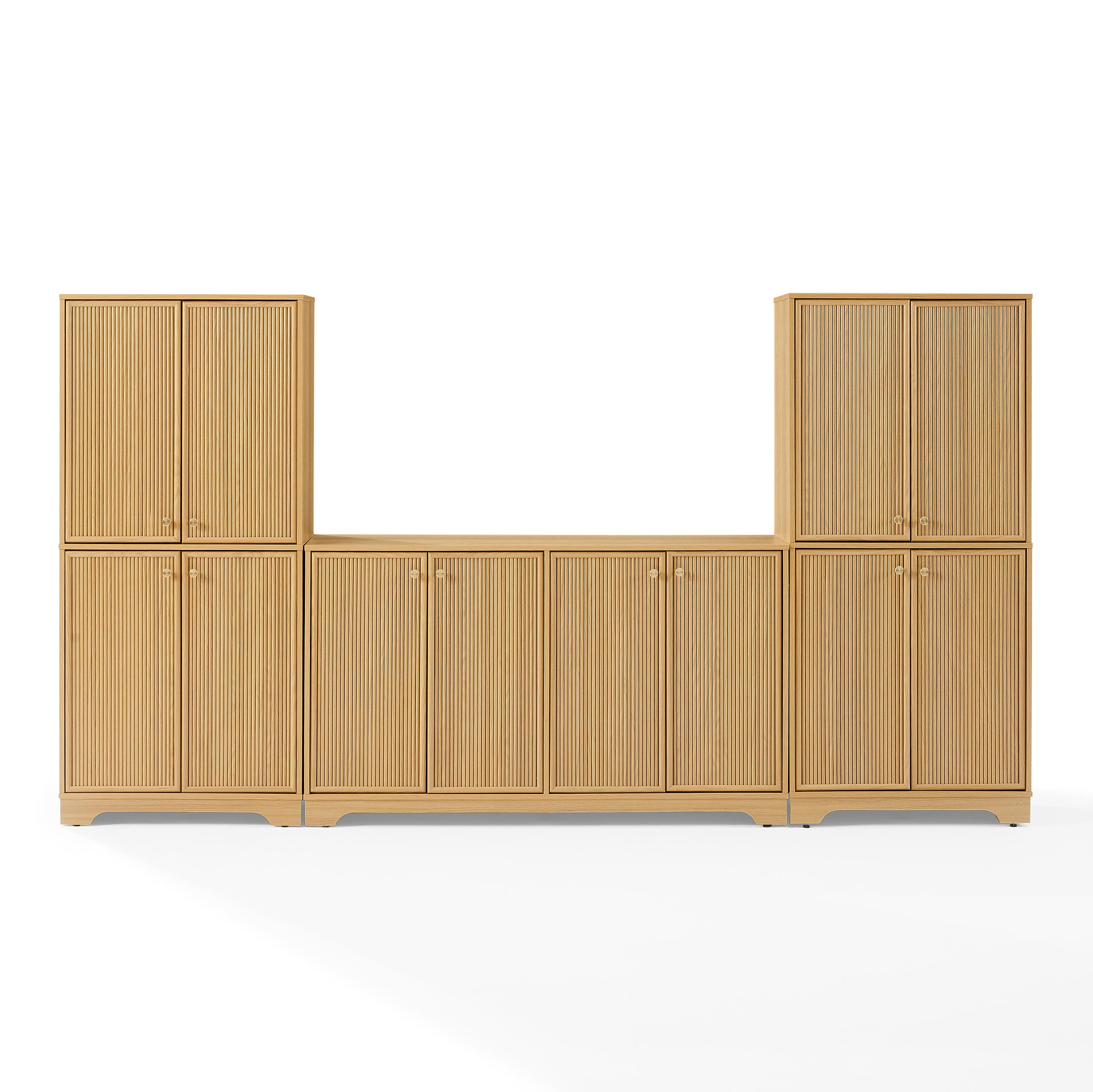 Crosley Furniture Isla 3-Piece Sideboard And Pantry Set | Ashley