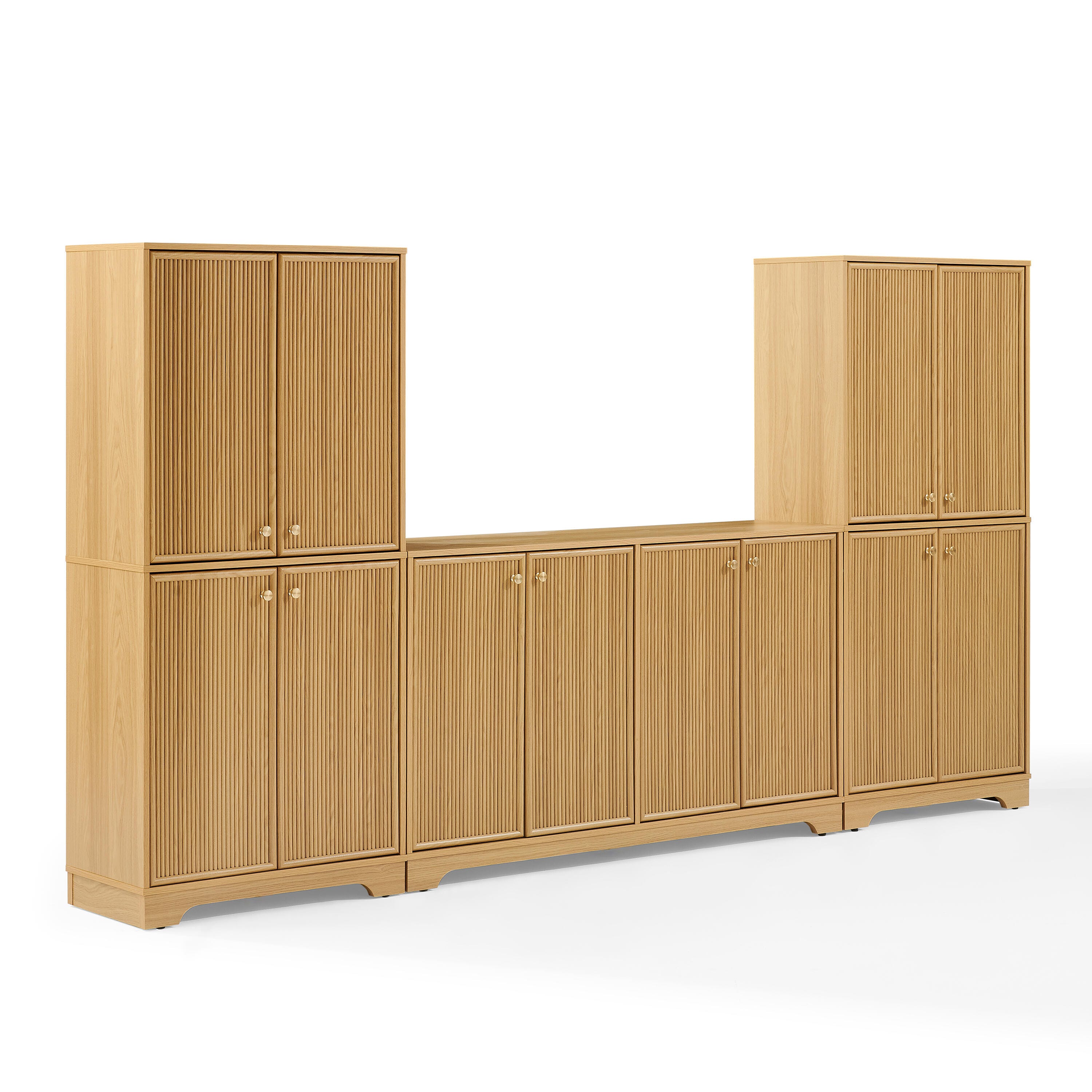 趣味・スポーツ・実用 Le Corbuffet Crosley Furniture Naomi 3-Piece Sideboard And Pantry Set | Ashley
