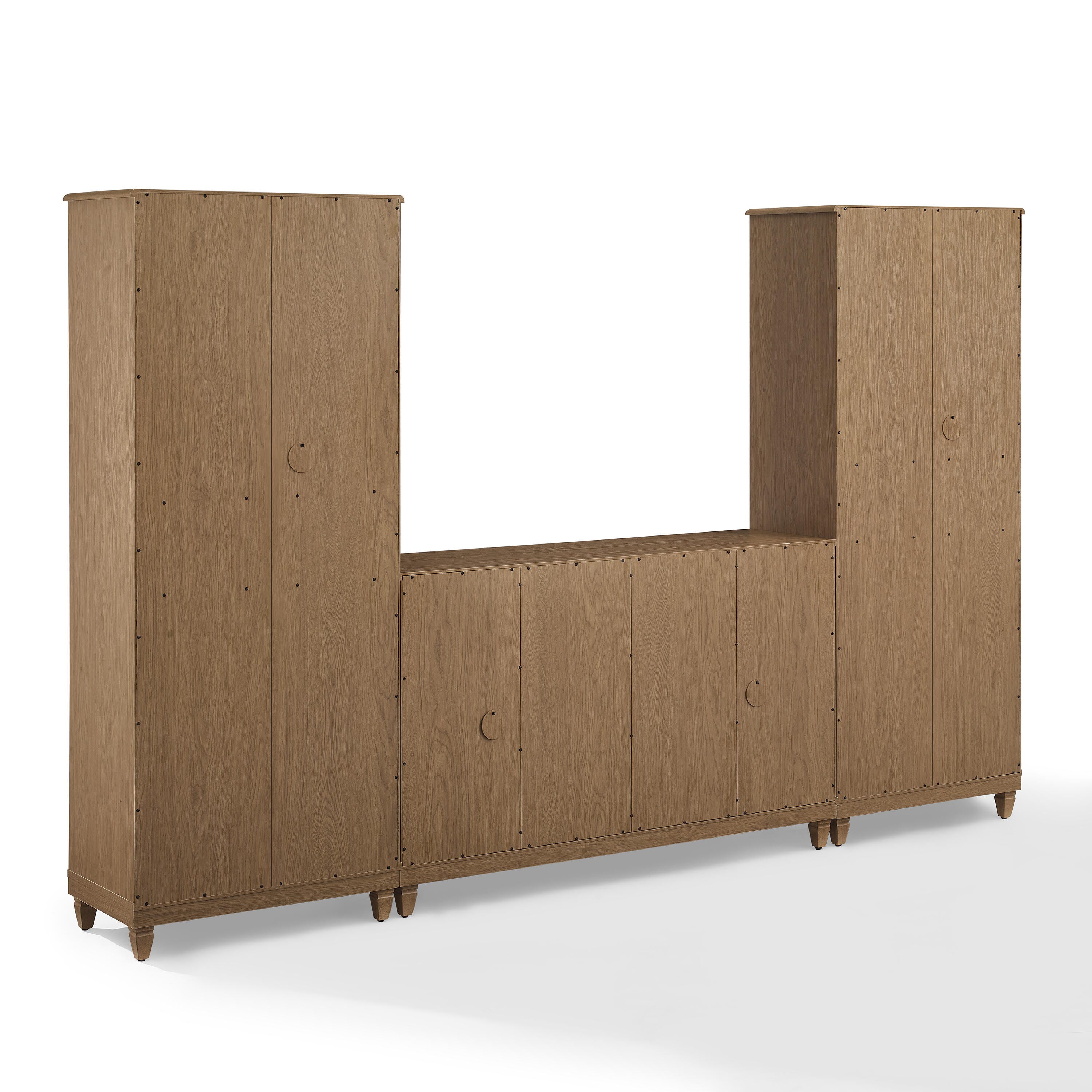 Crosley Furniture Katia 3-Piece Sideboard and Pantry Set | Ashley