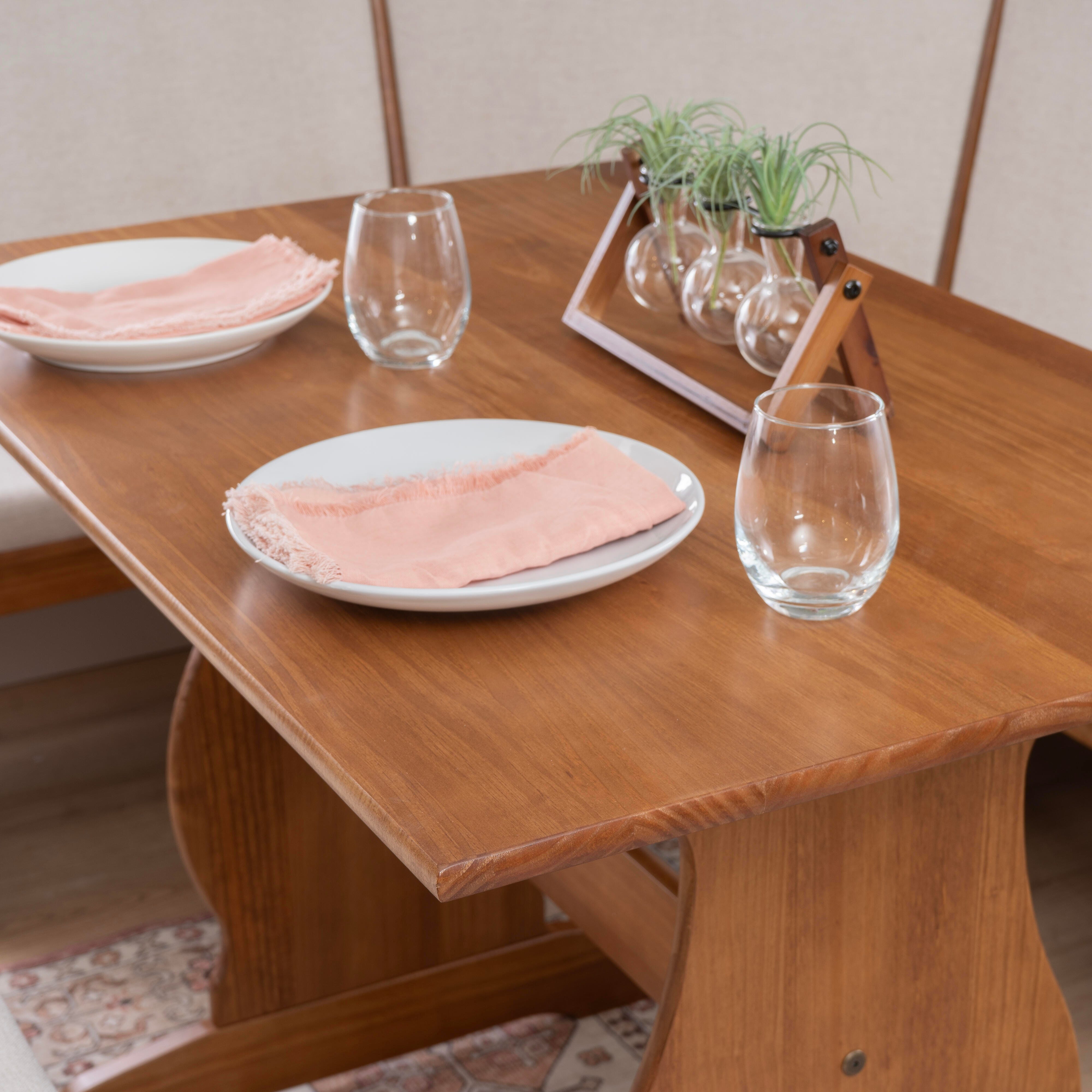 Linon Corner Nook Dining Set, , large